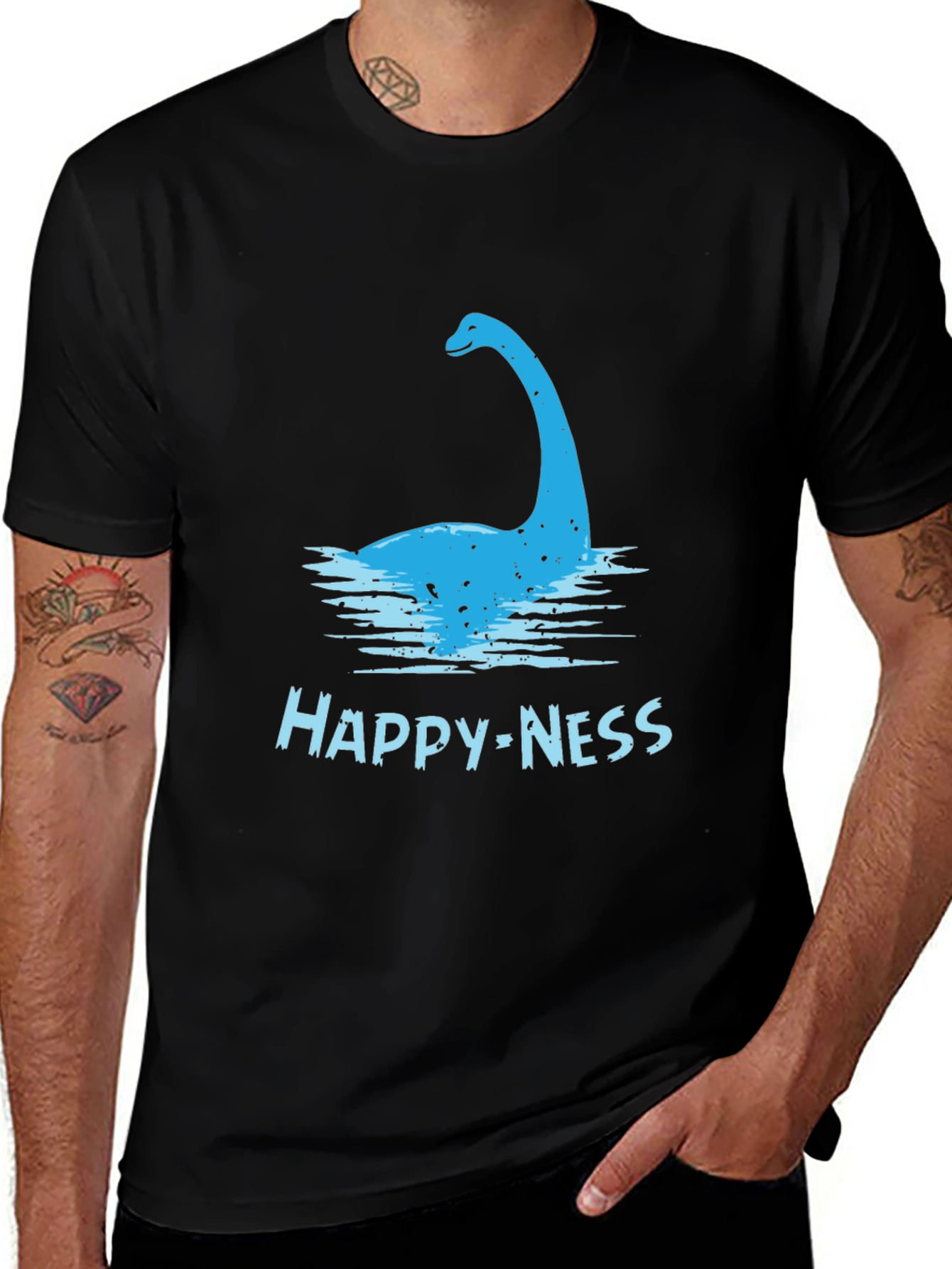 Happy-Ness Loch Ness Monster Graphic Tee