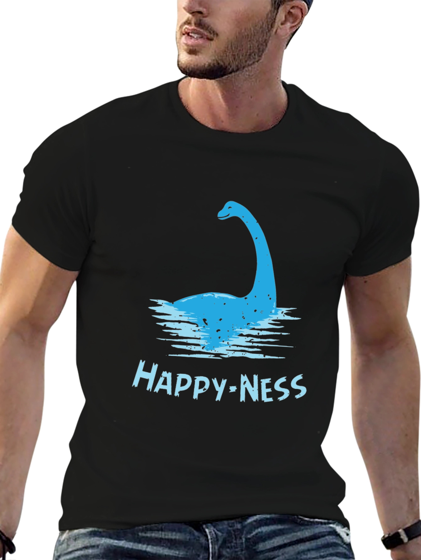 Happy-Ness Loch Ness Monster Graphic Tee