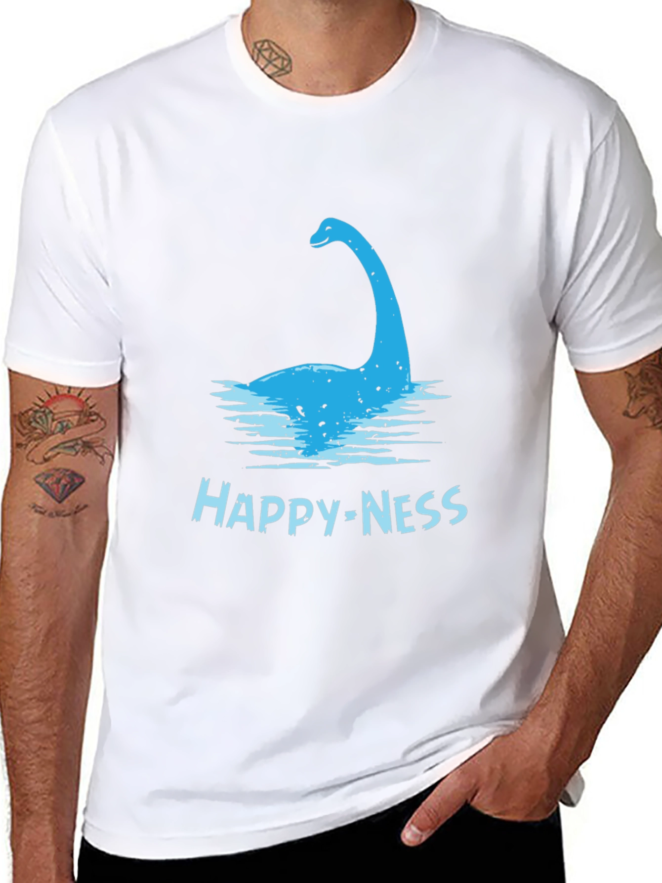 Happy-Ness Loch Ness Monster Graphic Tee