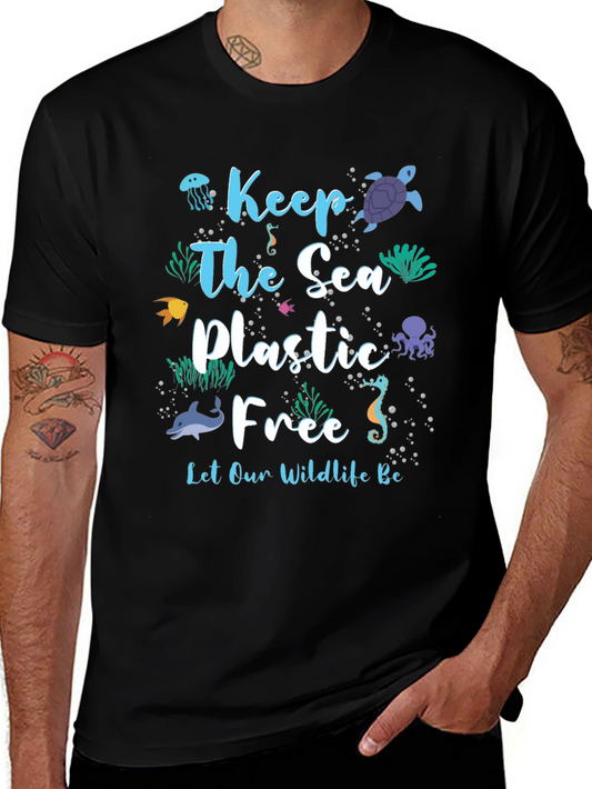 Keep The Sea Plastic Free T-Shirt