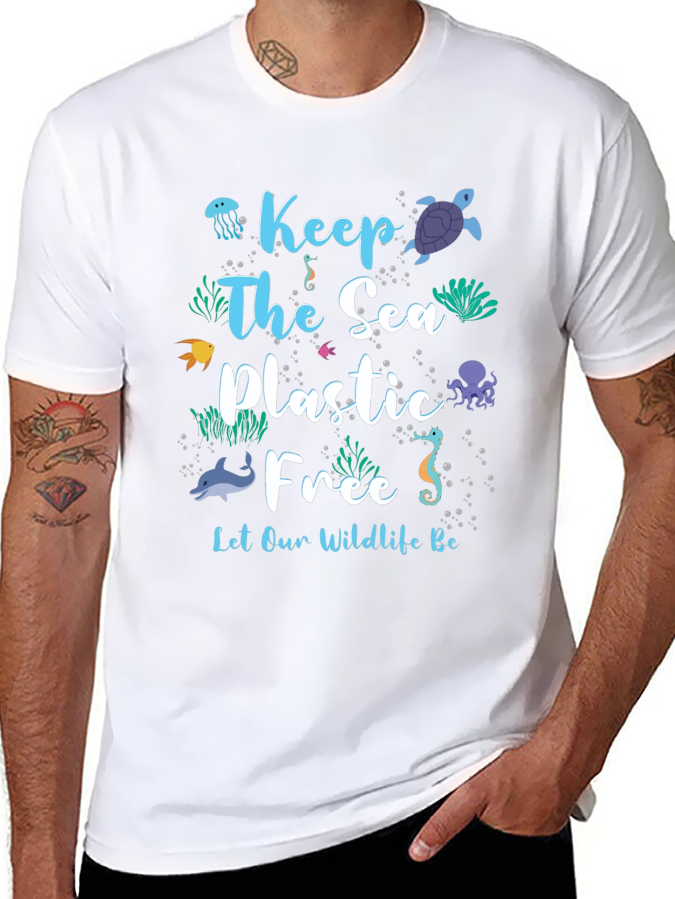 Keep The Sea Plastic Free T-Shirt
