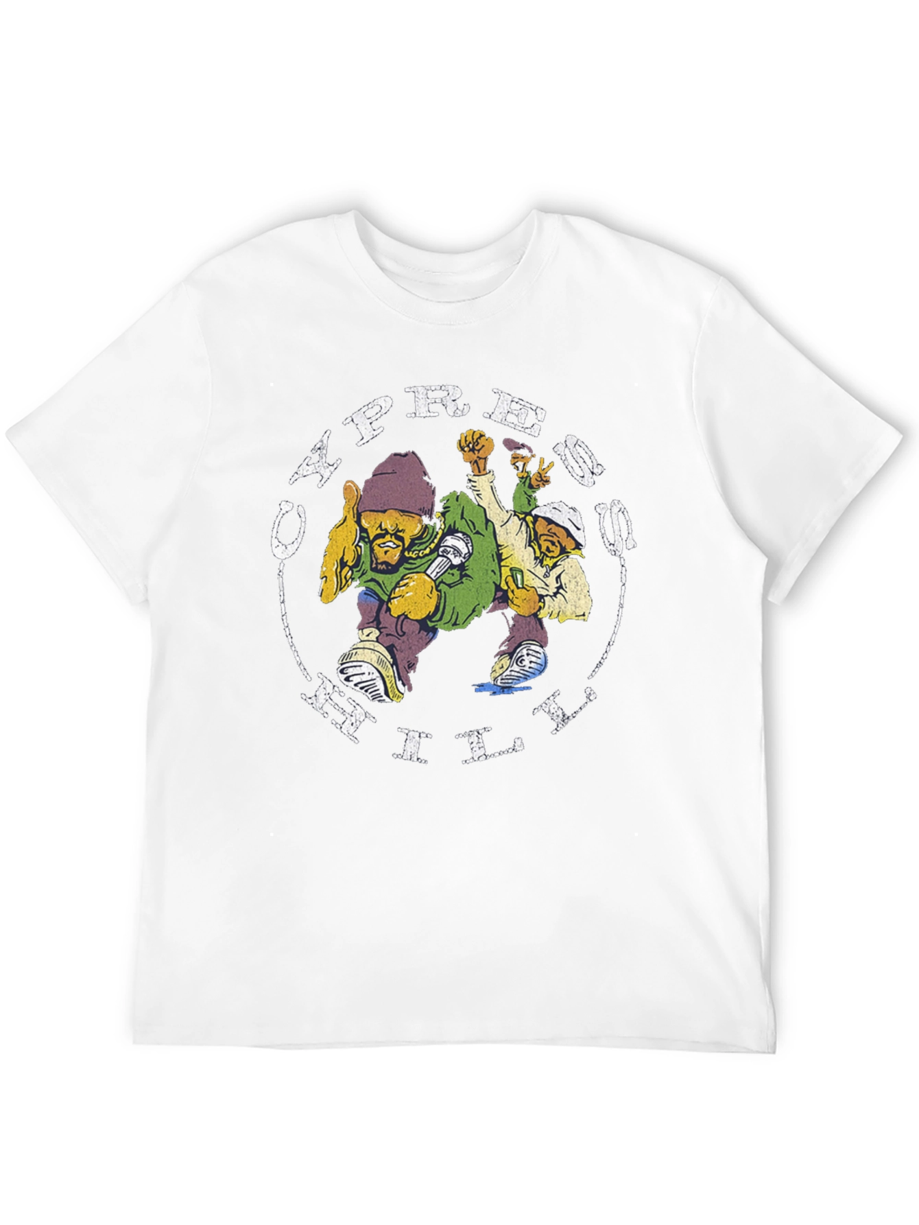 Cypress Hill Graphic Tee - Black Cotton Blend