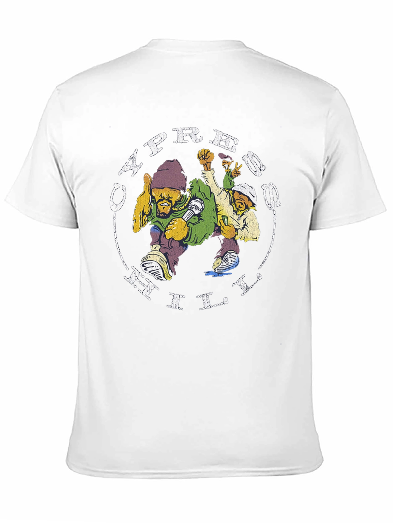Cypress Hill Graphic Tee - Black Cotton Blend