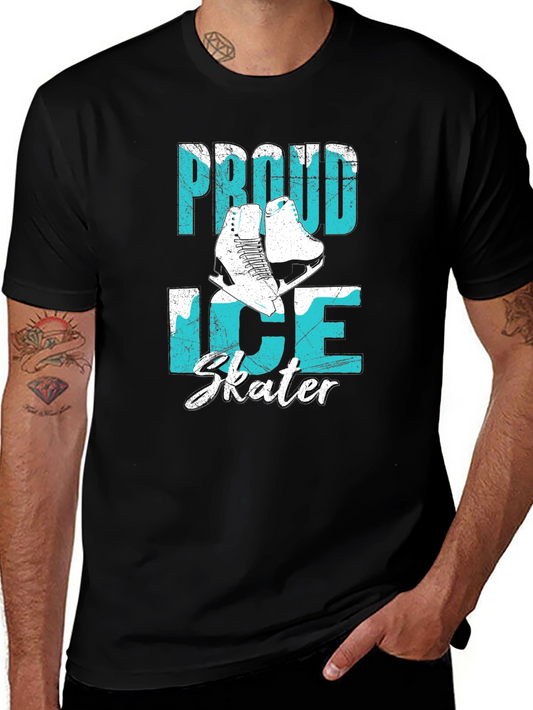 Proud Ice Skater Graphic T-Shirt