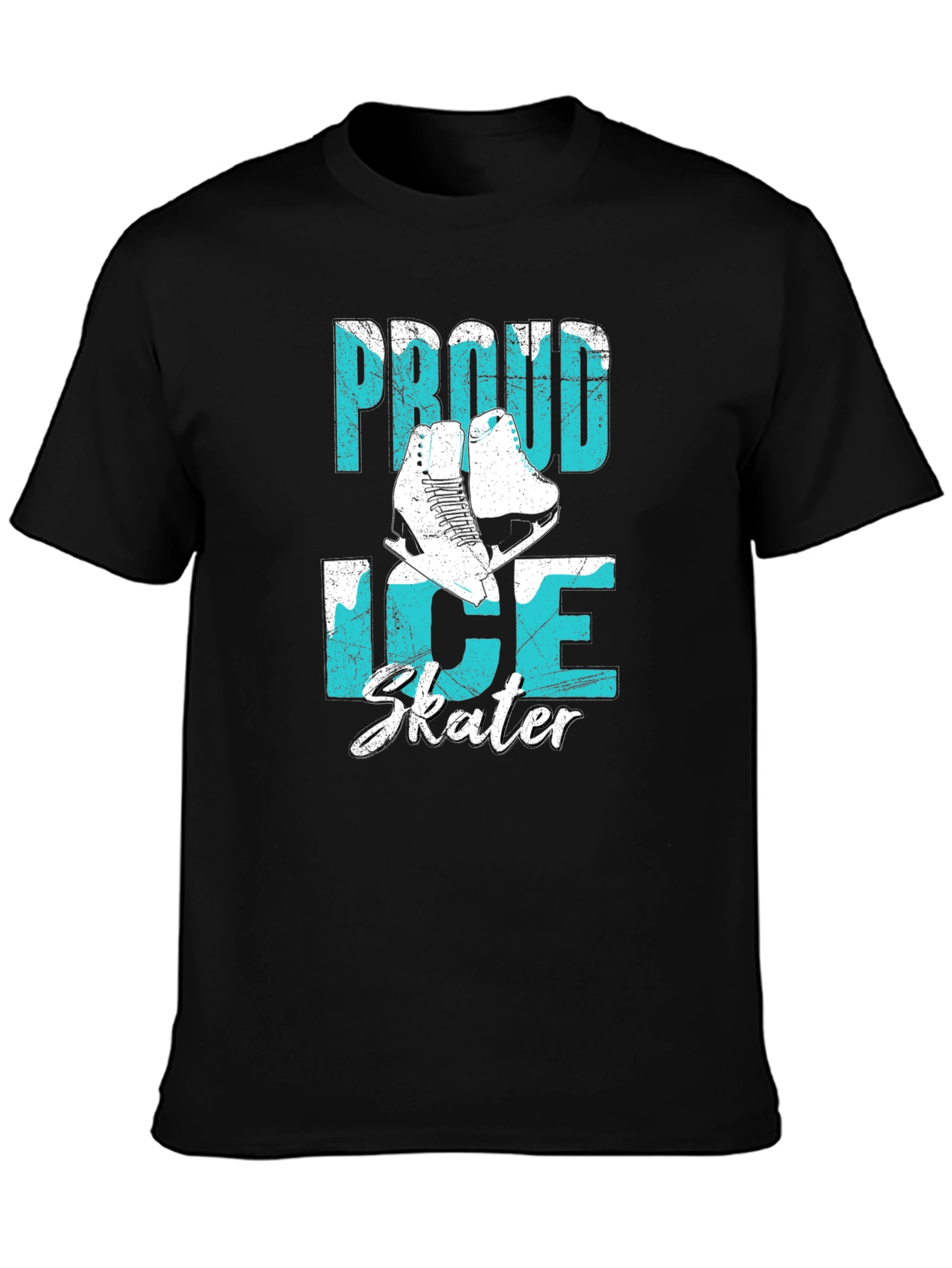 Proud Ice Skater Graphic T-Shirt