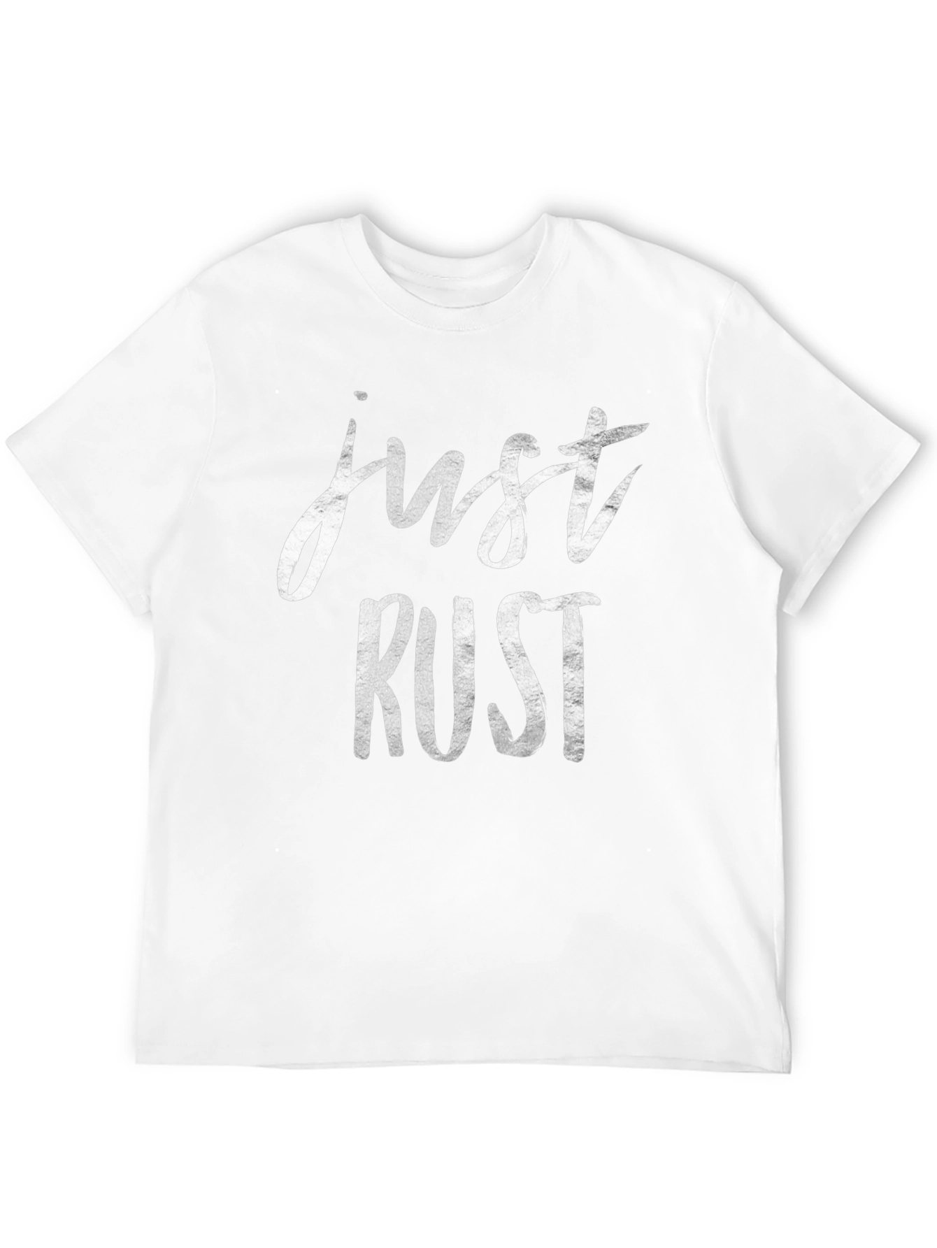 Just Rust Black T-Shirt
