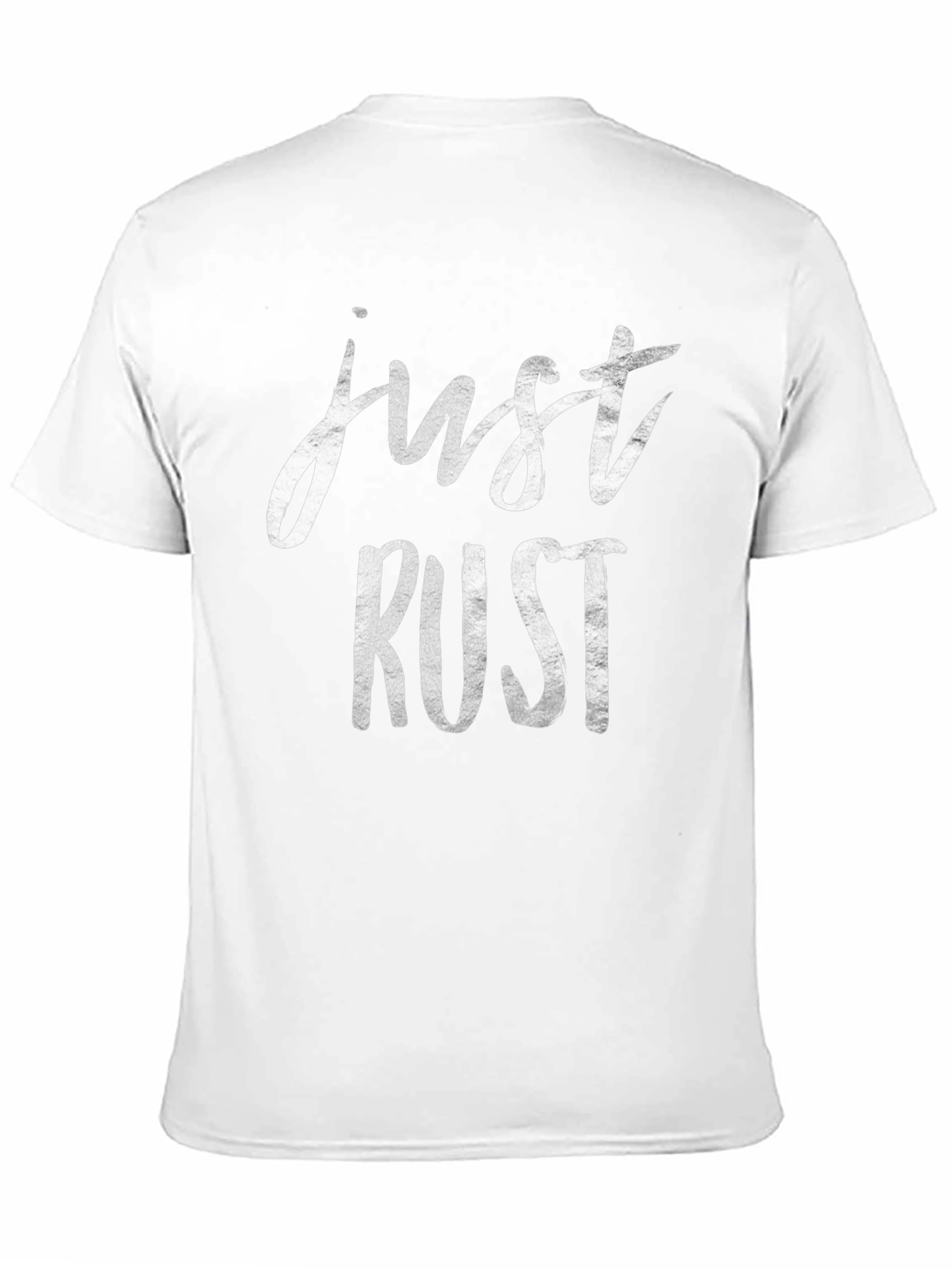 Just Rust Black T-Shirt