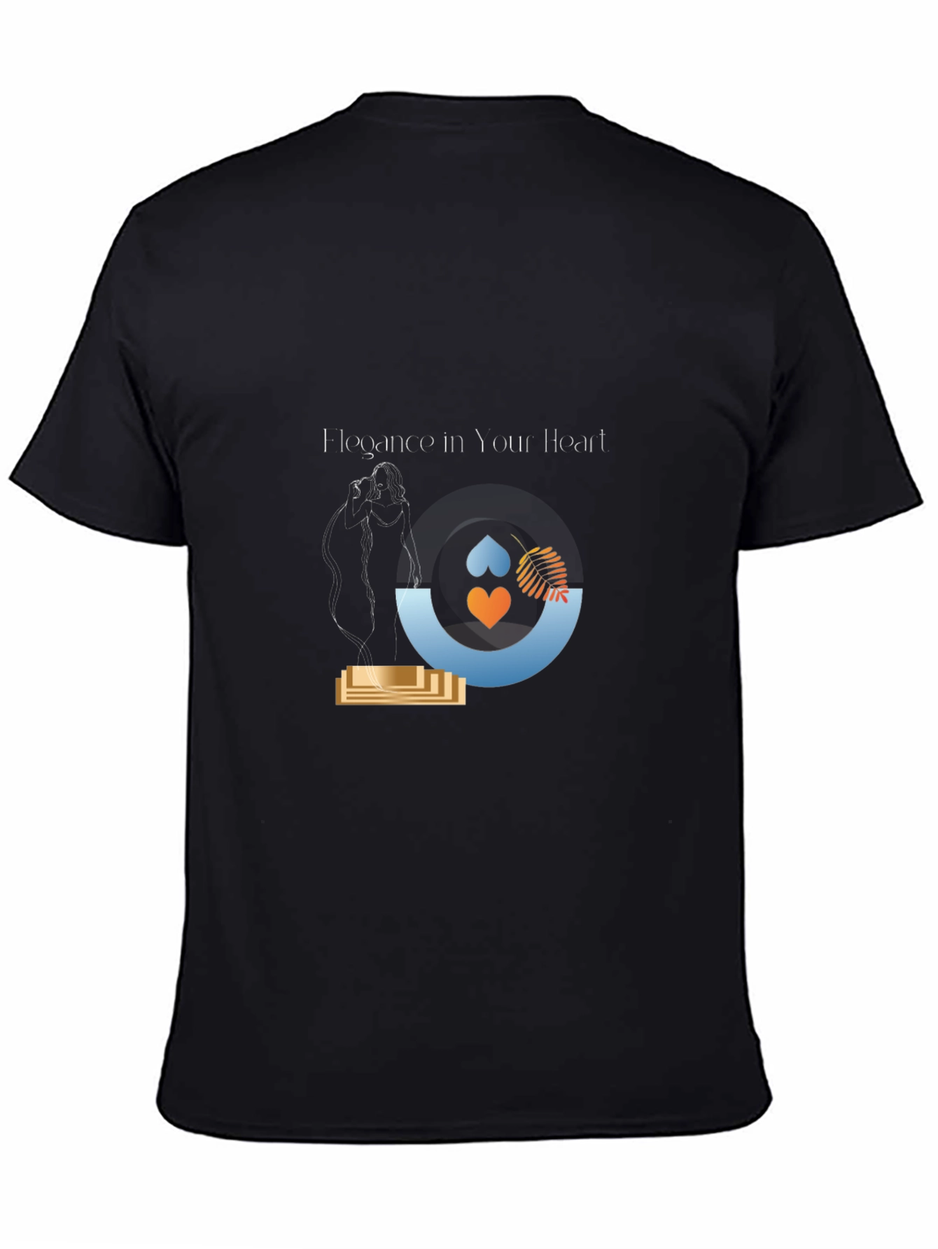 Elegance in Your Heart Graphic Tee