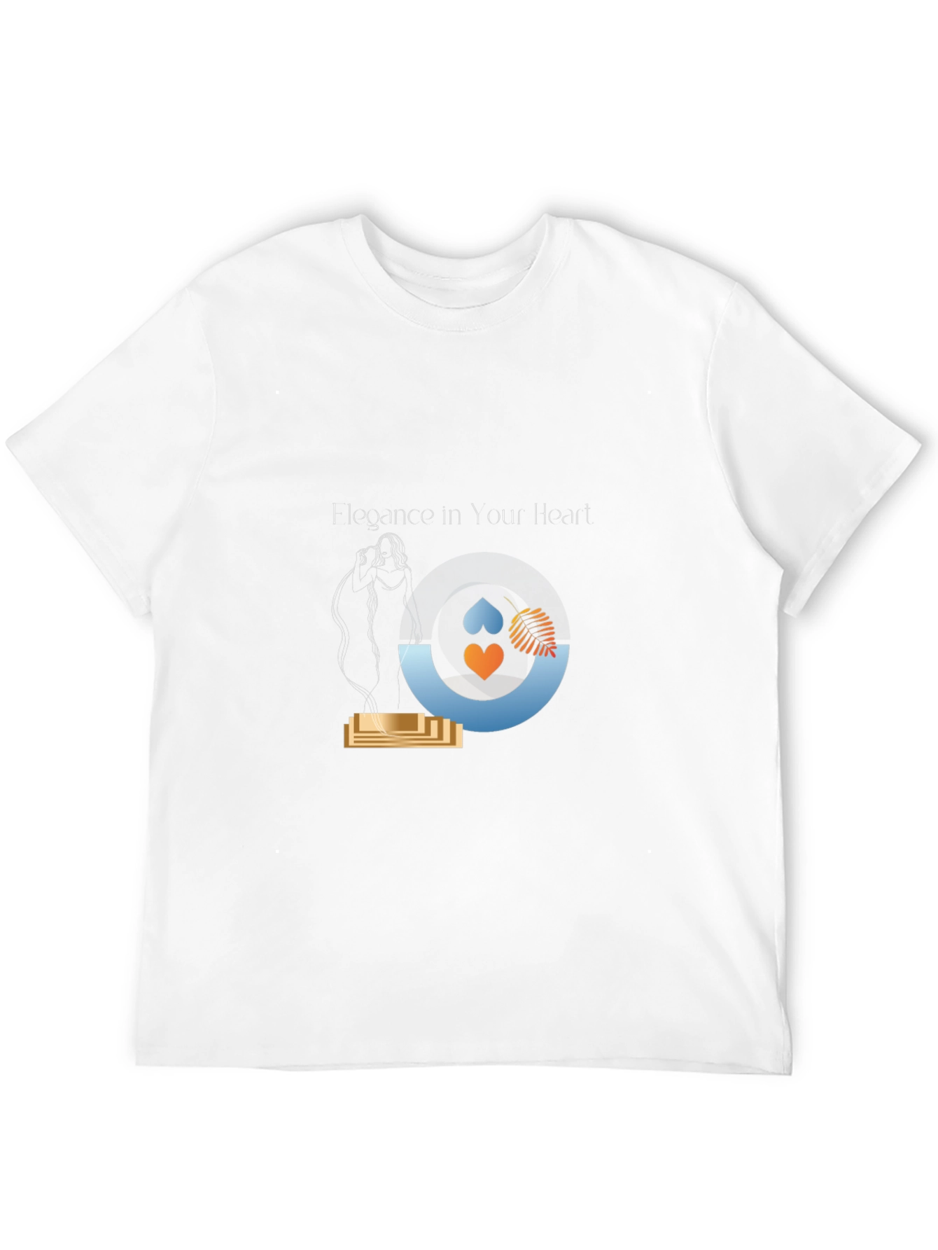 Elegance in Your Heart Graphic Tee