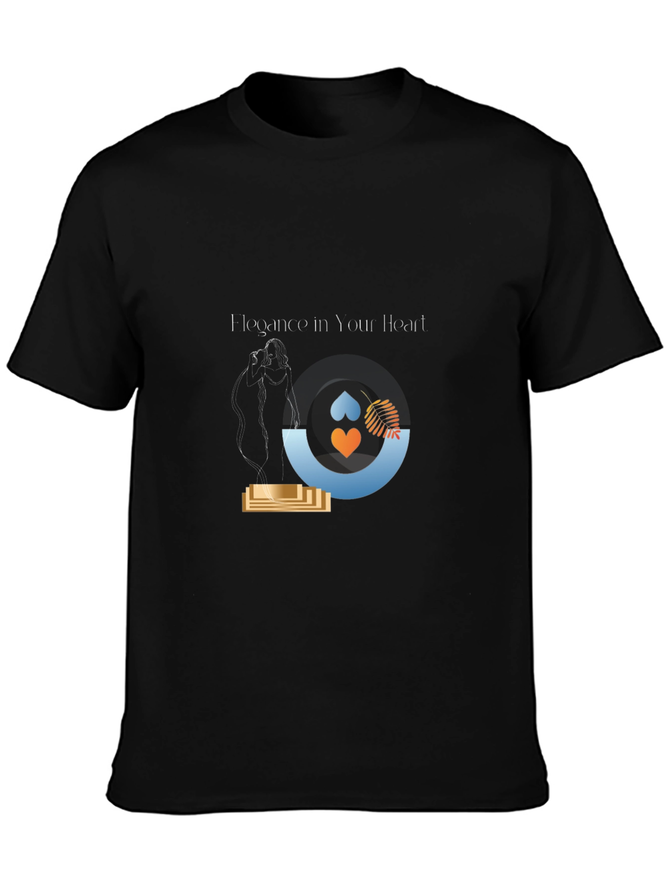 Elegance in Your Heart Graphic Tee