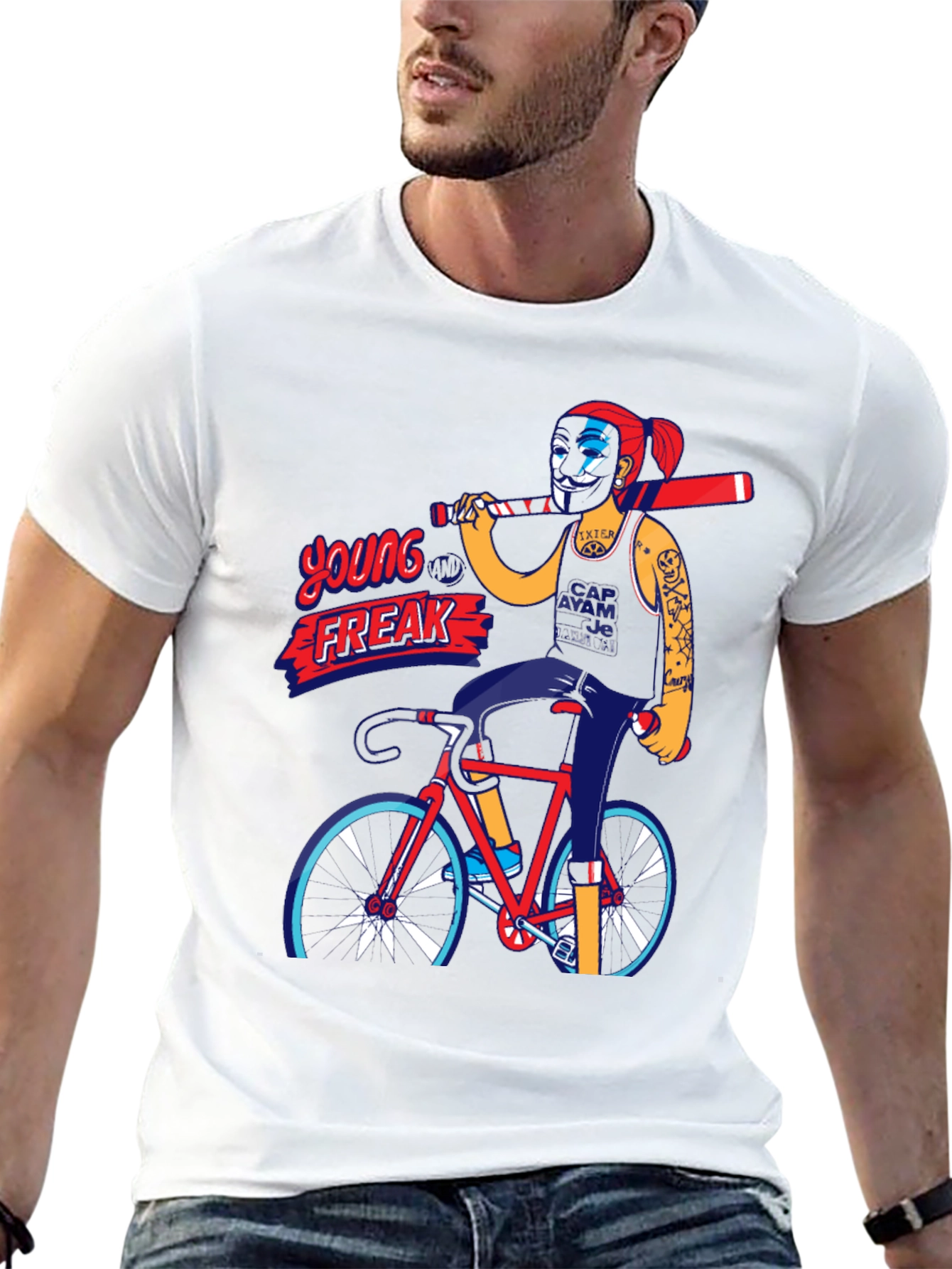 Young Freak Graphic Tee - Unique Streetwear Style