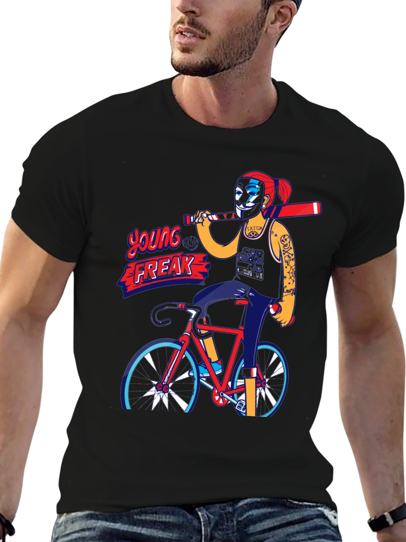 Young Freak Graphic Tee - Unique Streetwear Style