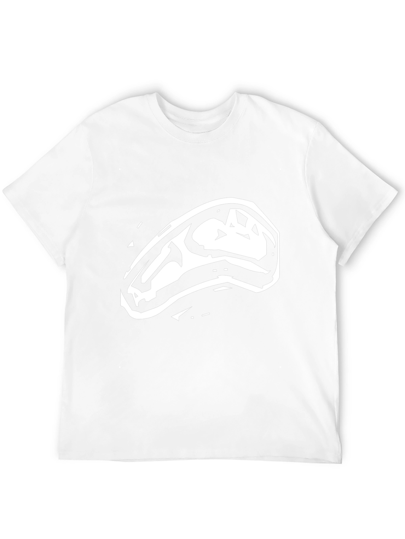 Dinosaur Skull Graphic Tee - Mens Black T-Shirt