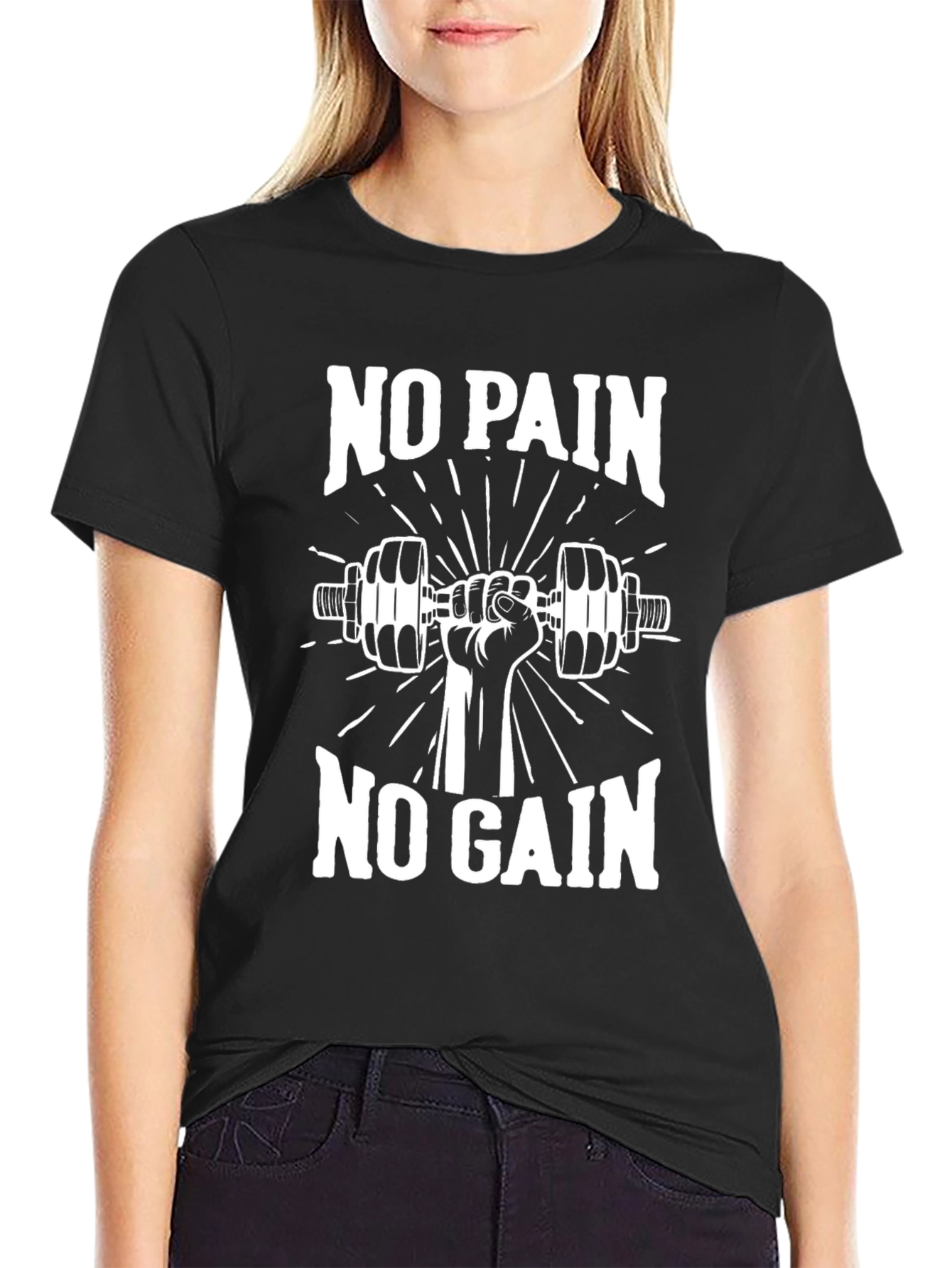 No Pain No Gain Workout T-Shirt