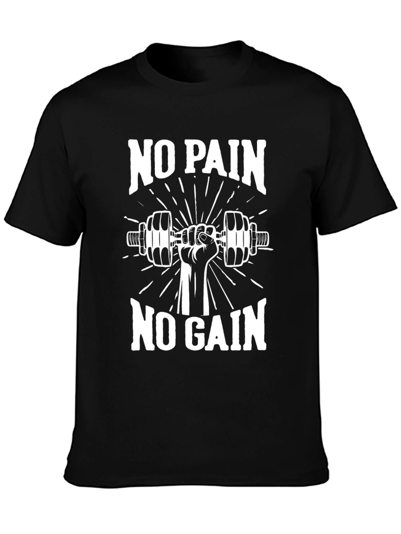 No Pain No Gain Workout T-Shirt