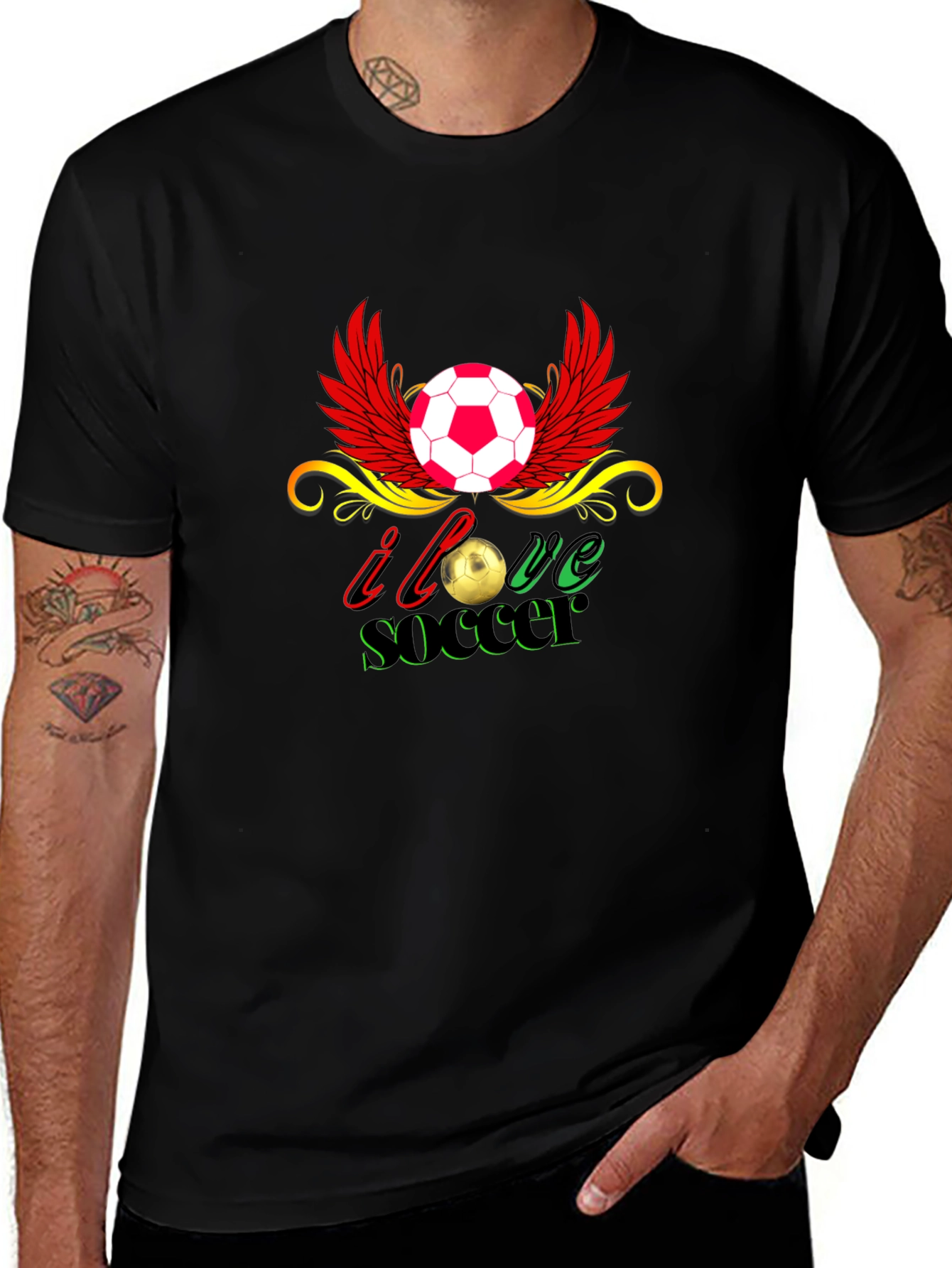 I Love Soccer T-Shirt