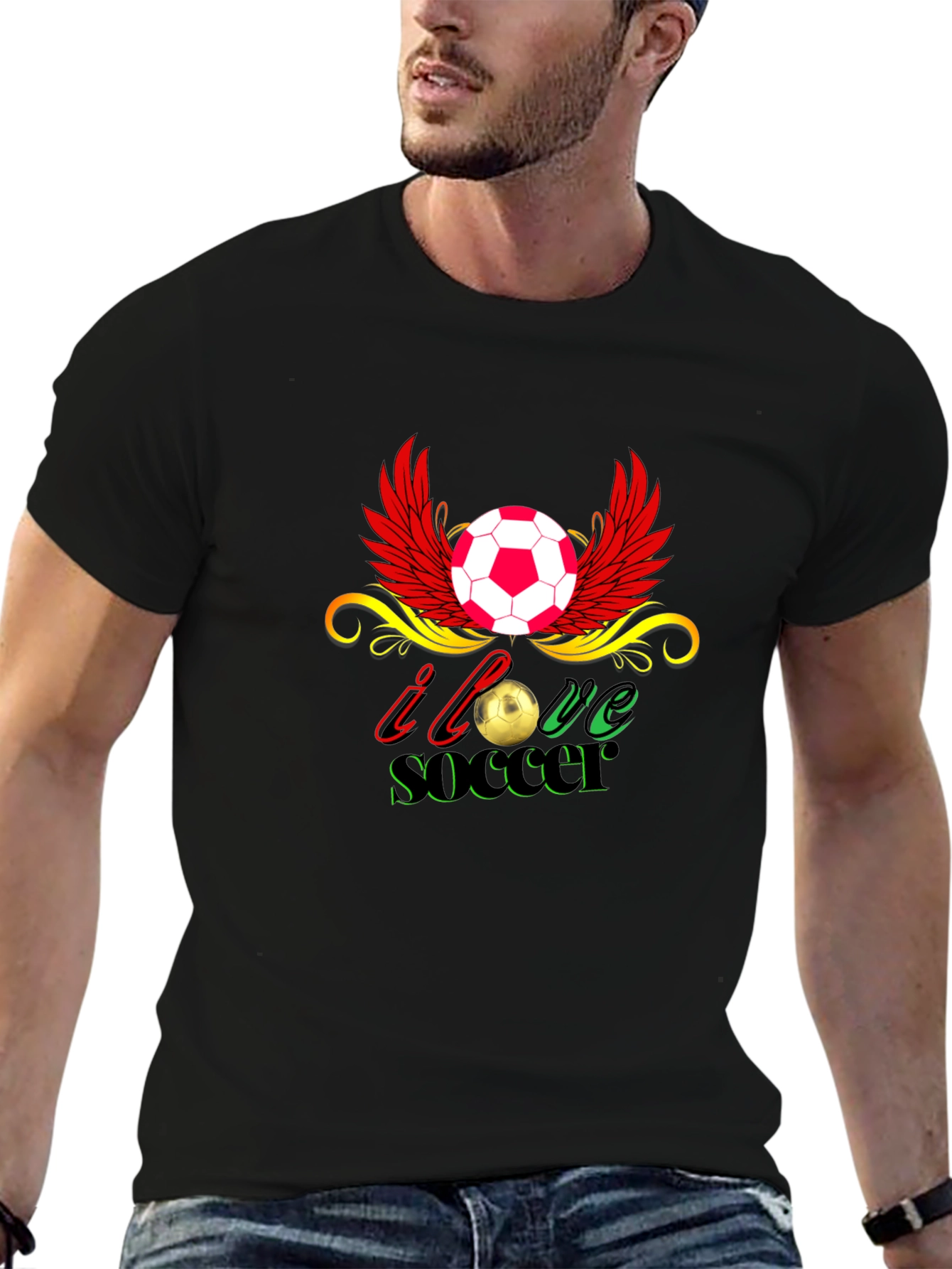 I Love Soccer T-Shirt