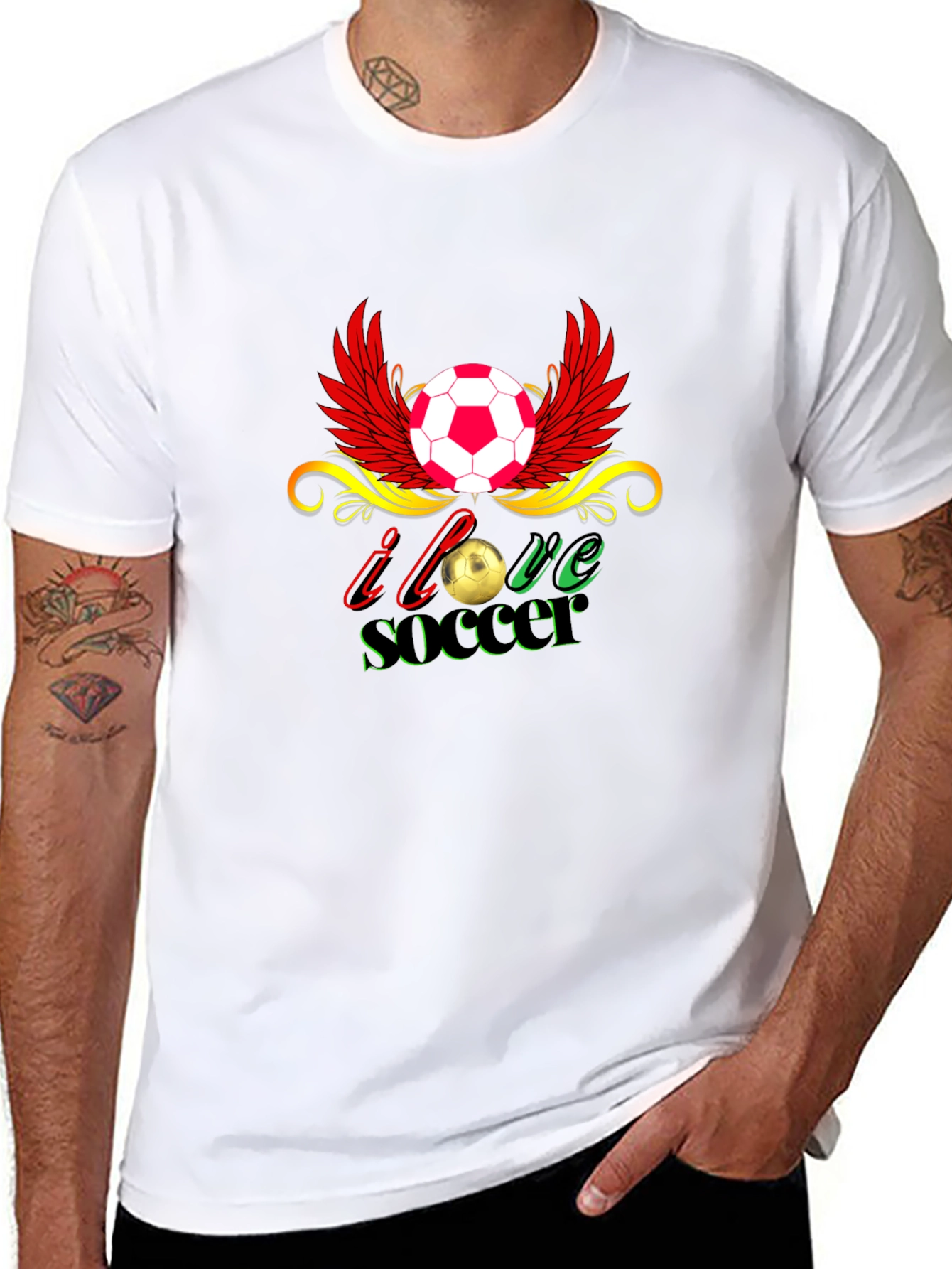 I Love Soccer T-Shirt