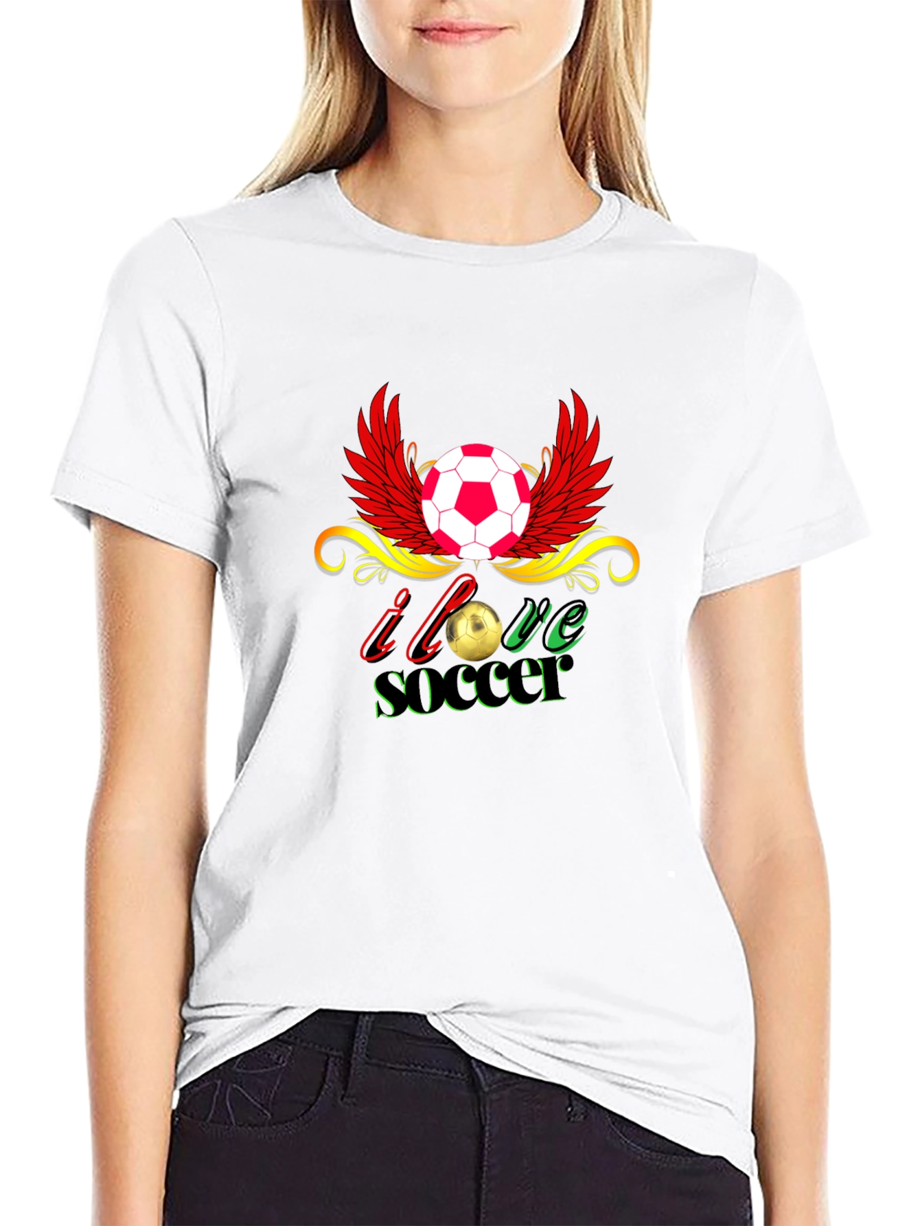 I Love Soccer T-Shirt