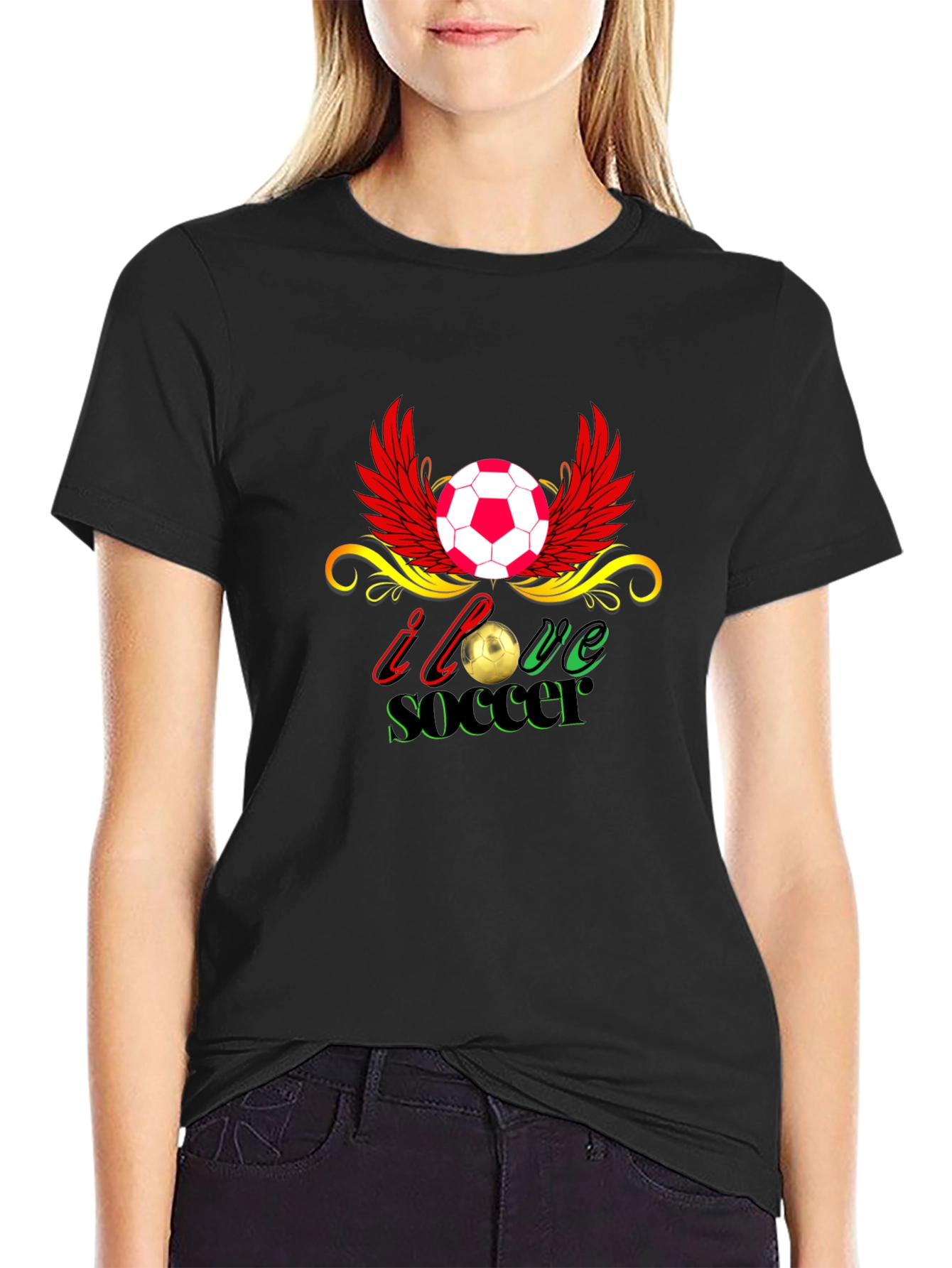 I Love Soccer T-Shirt