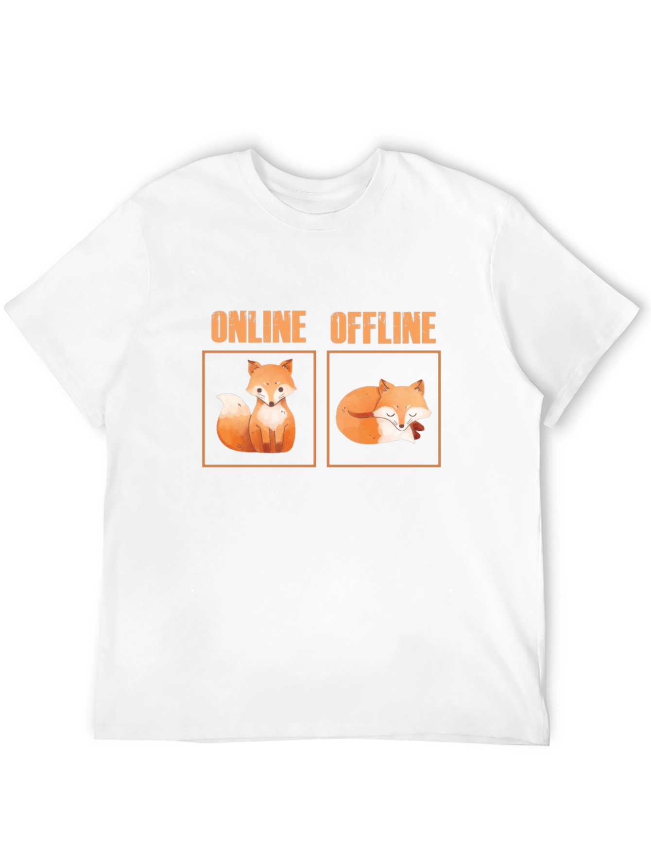 Online Offline Fox Graphic Tee