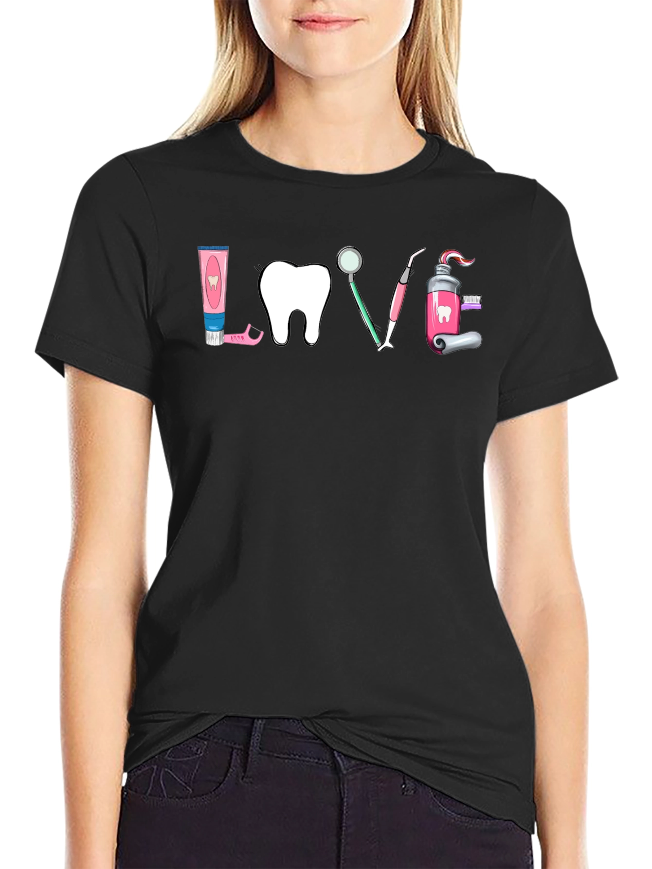 Dentist Love T-Shirt - Dental Hygiene Tee