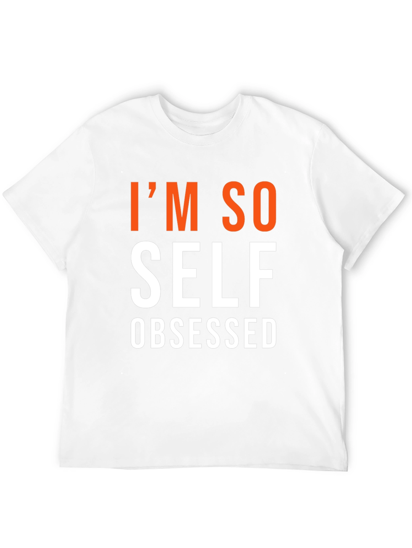 Im So Self Obsessed Graphic Tee - Black