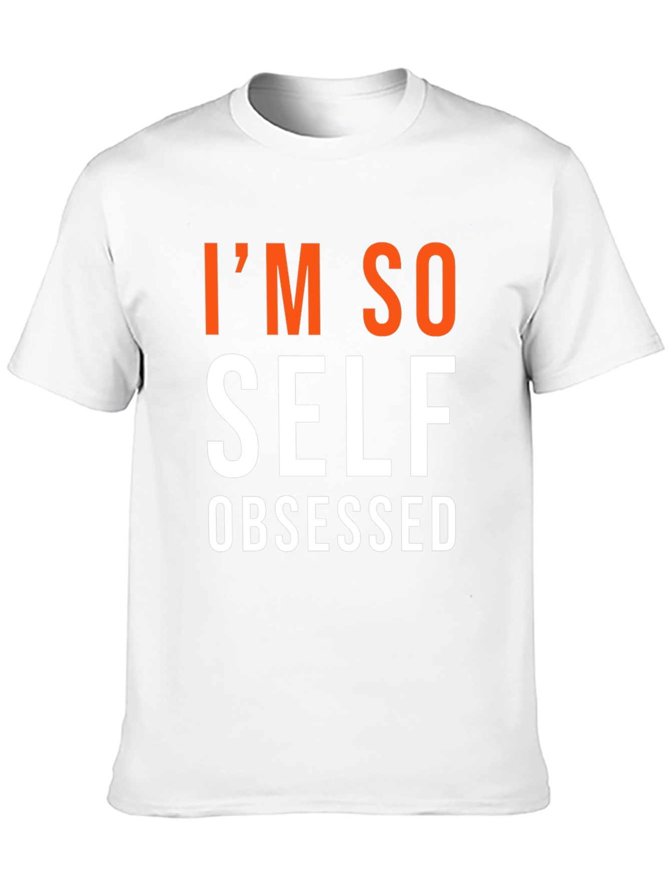 Im So Self Obsessed Graphic Tee - Black