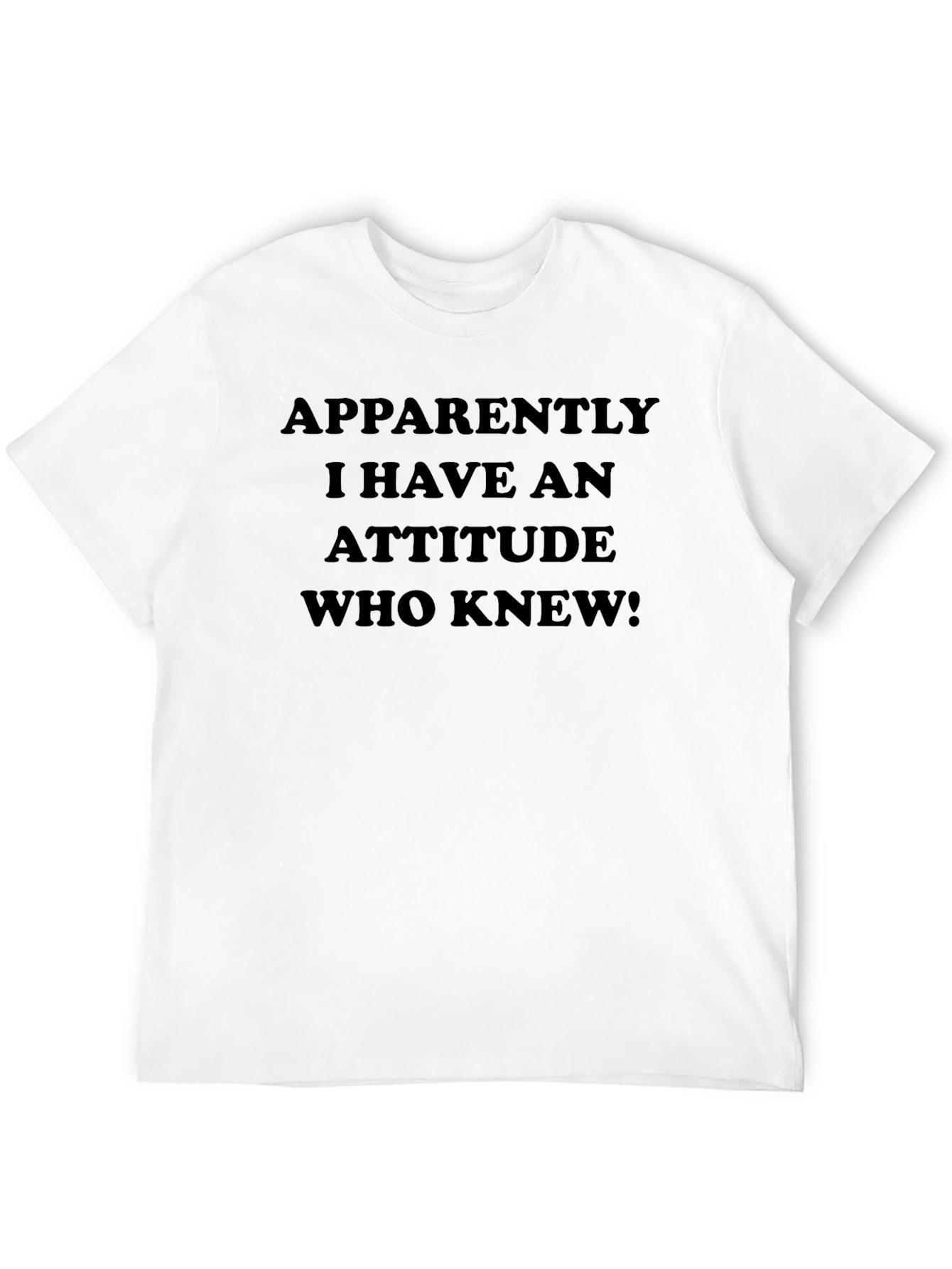 Attitude Funny Graphic T-Shirt for Men