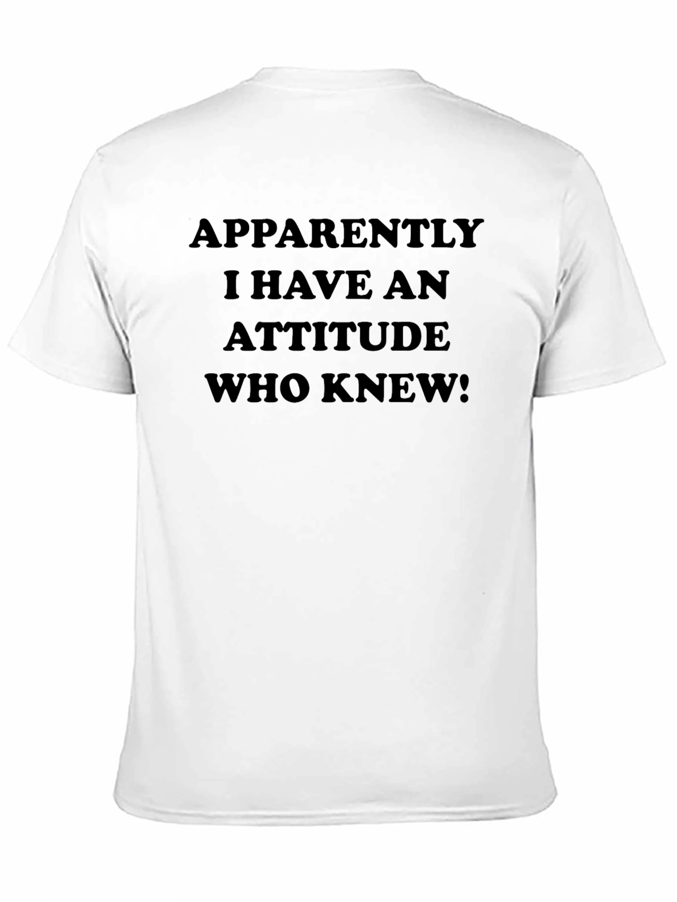 Attitude Funny Graphic T-Shirt for Men