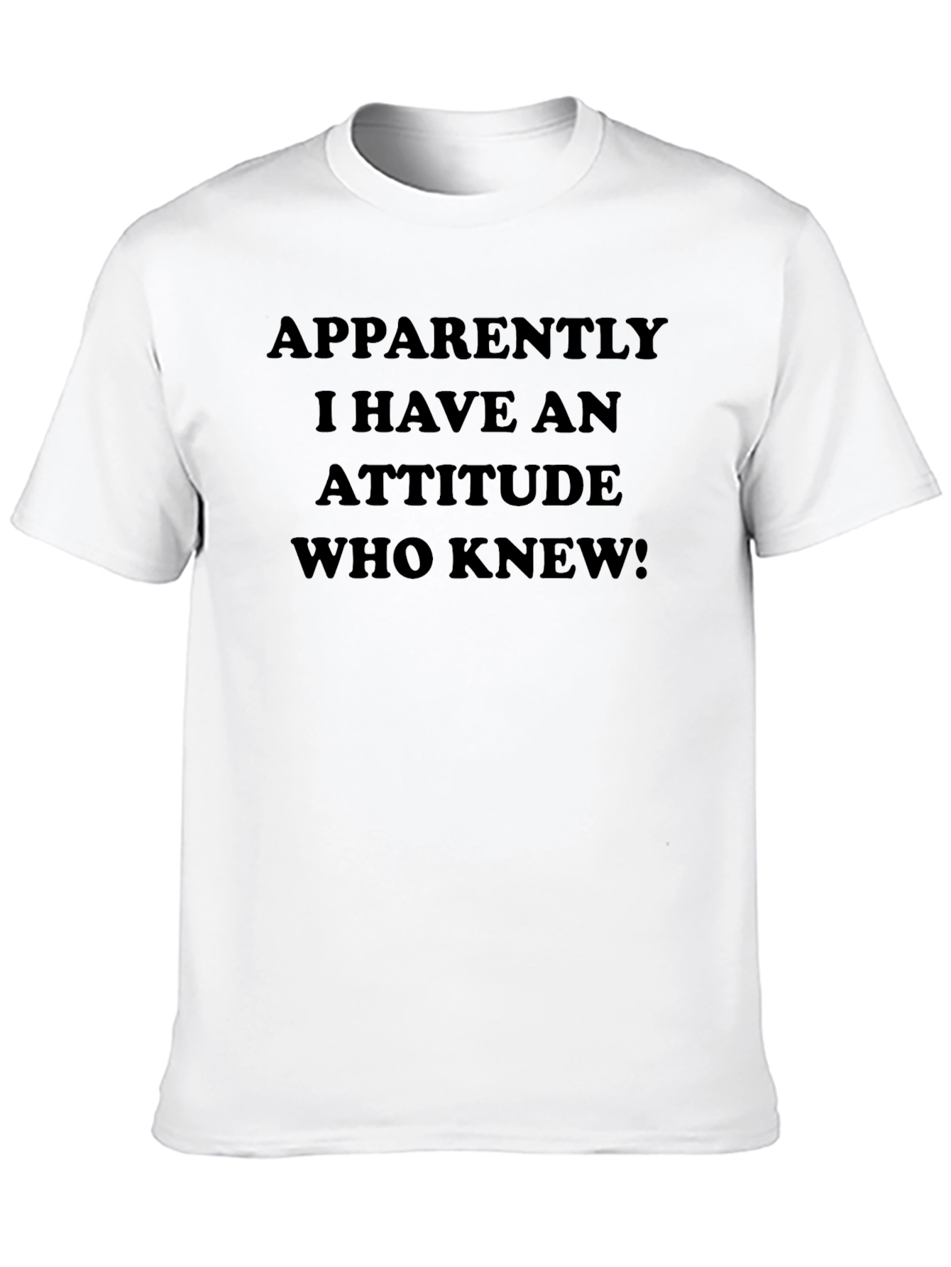 Attitude Funny Graphic T-Shirt for Men