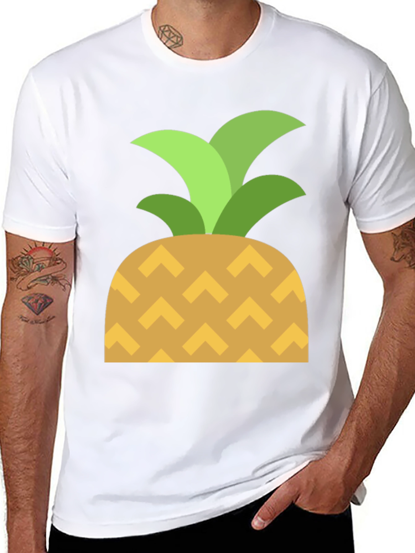 Pineapple Graphic Tee - Tropical Vibes!