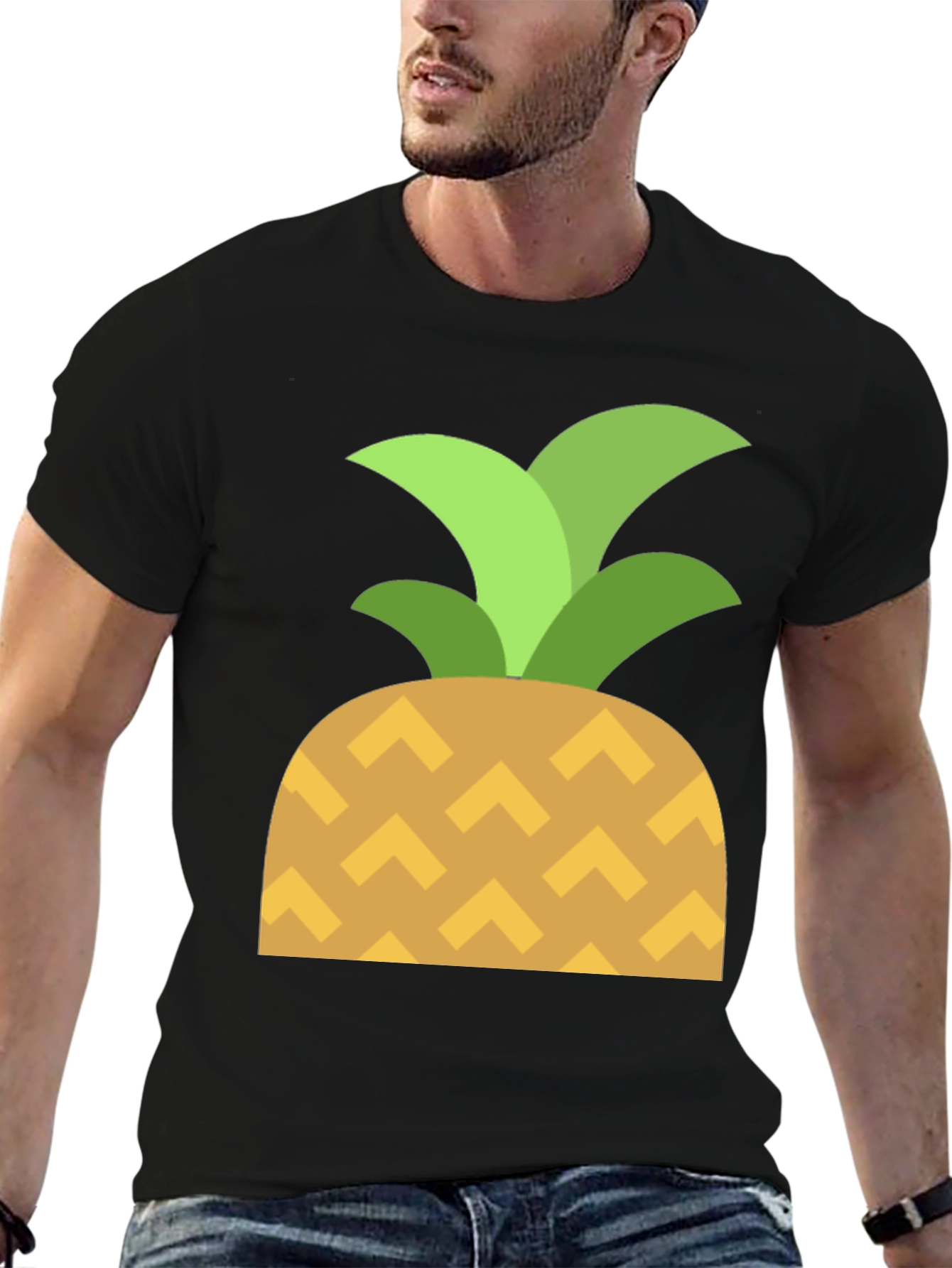 Pineapple Graphic Tee - Tropical Vibes!
