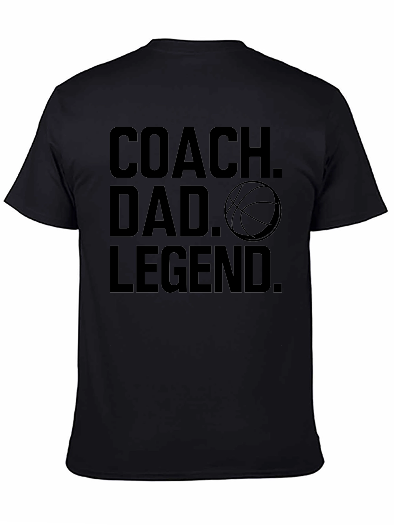 Coach Dad Legend Graphic T-Shirt