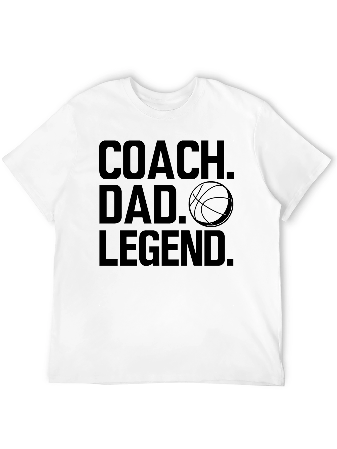 Coach Dad Legend Graphic T-Shirt