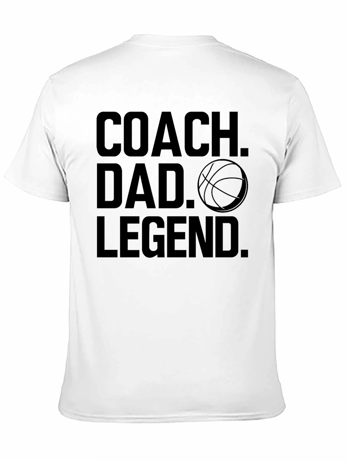 Coach Dad Legend Graphic T-Shirt