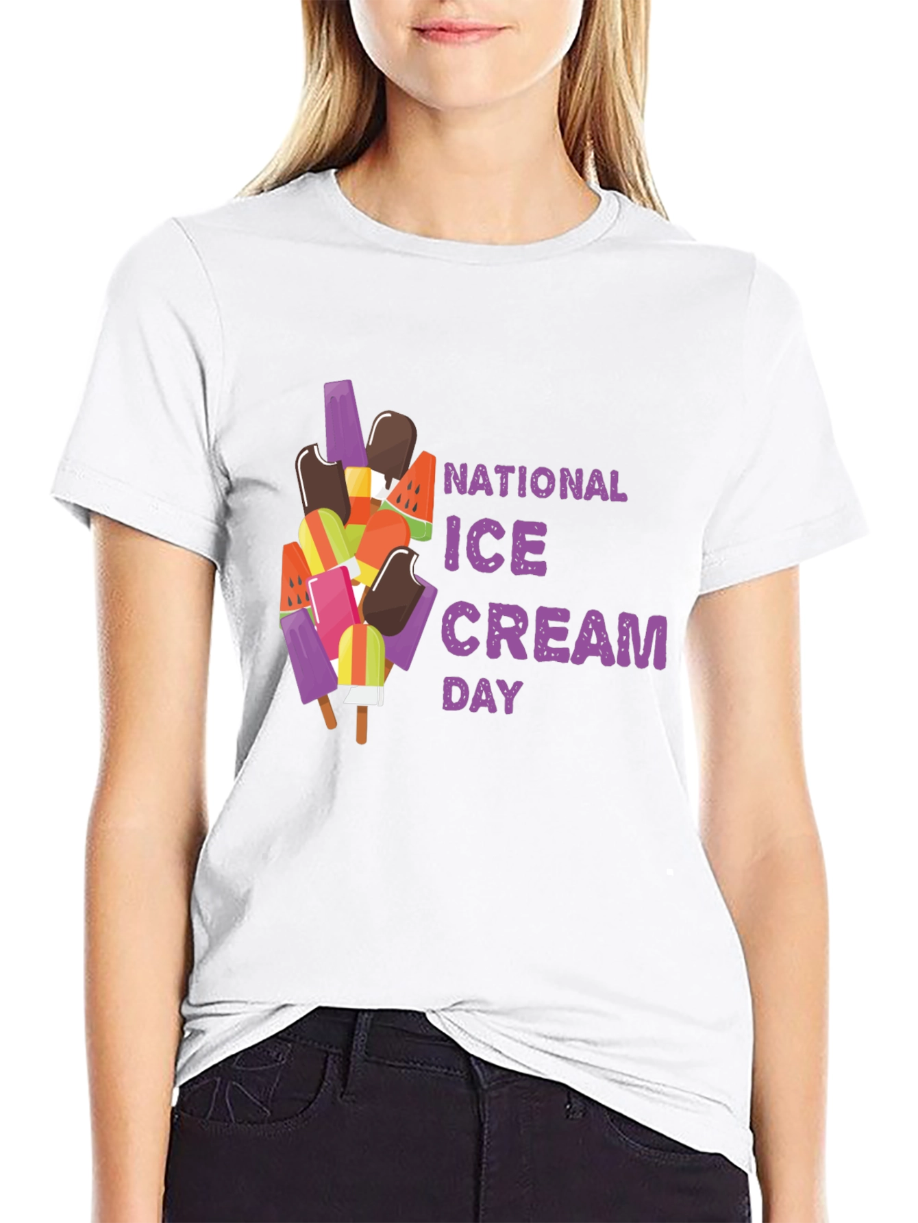 National Ice Cream Day Graphic T-Shirt