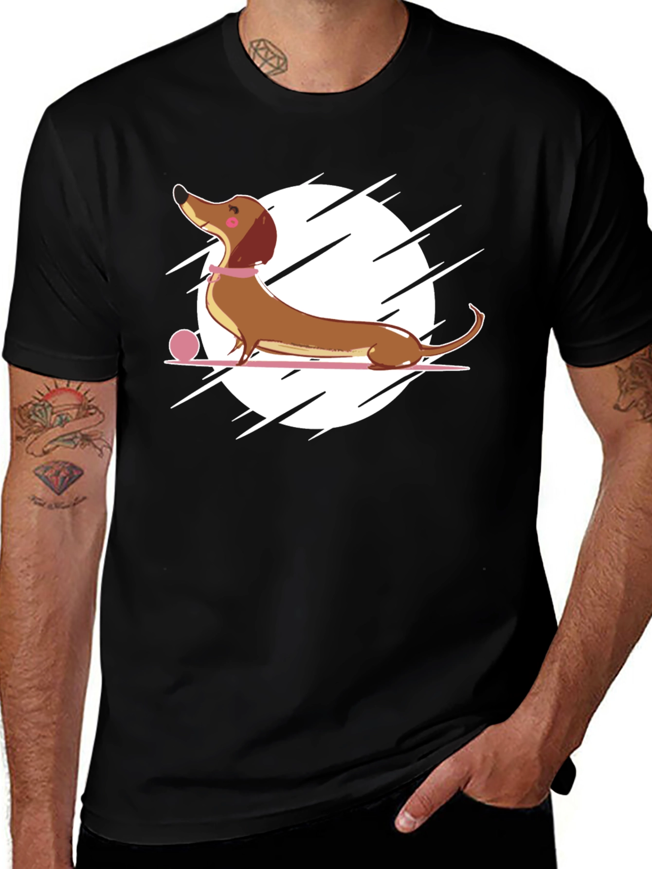 Dachshund Dog T-Shirt - Cute Weiner Dog Graphic Tee