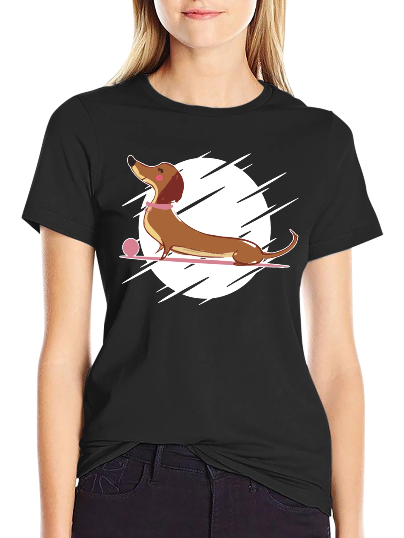 Dachshund Dog T-Shirt - Cute Weiner Dog Graphic Tee