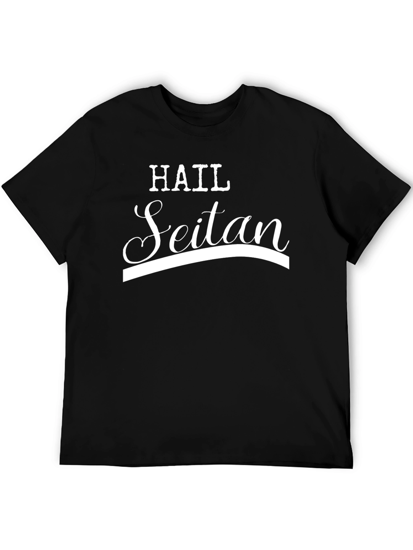 Hail Seitan T-Shirt - Vegan Humor Tee