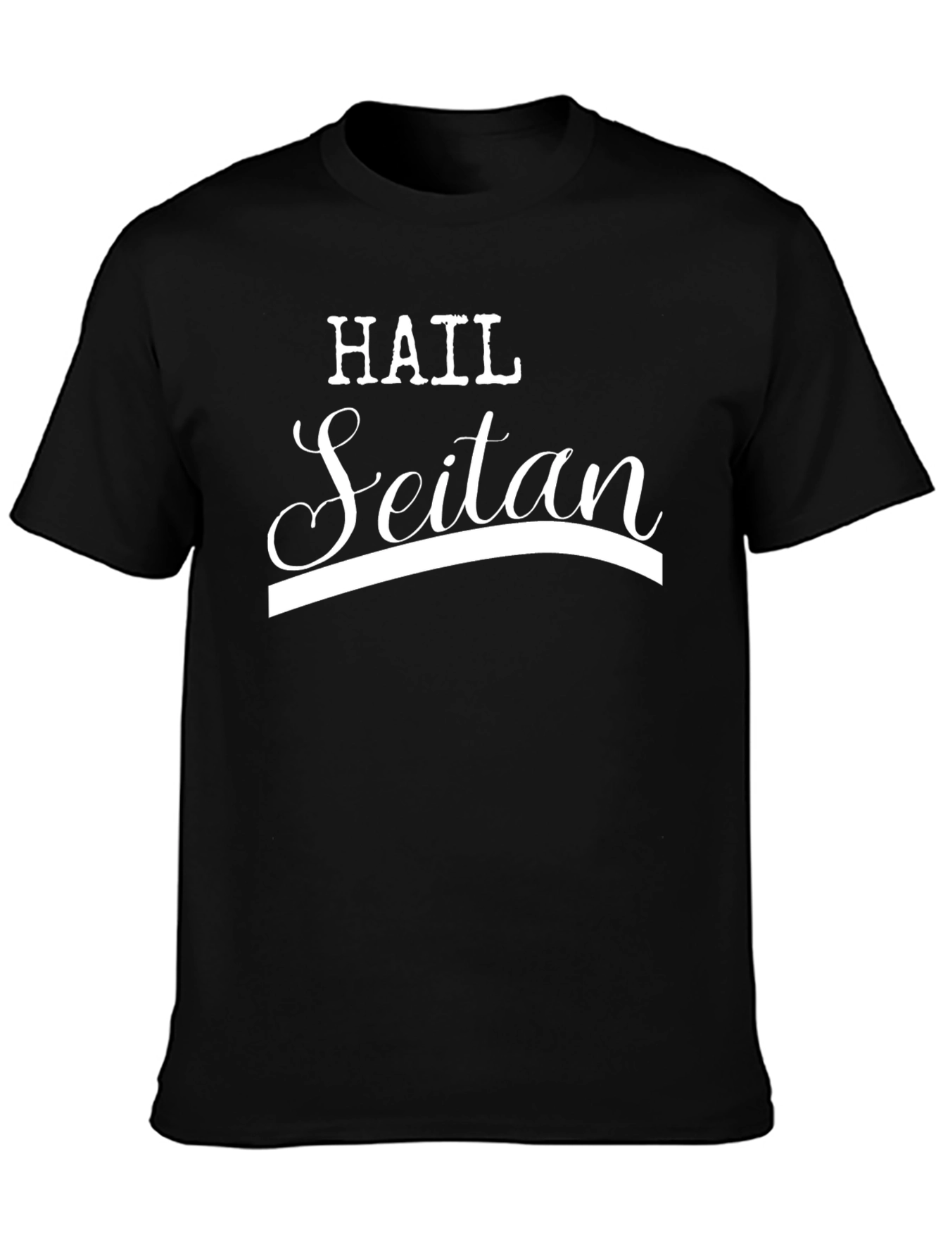 Hail Seitan T-Shirt - Vegan Humor Tee