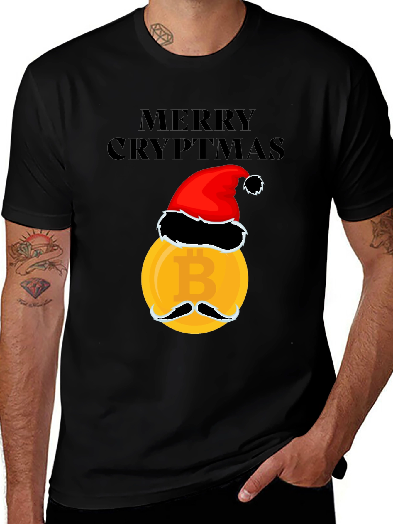 Merry Cryptmas Bitcoin Holiday Tee