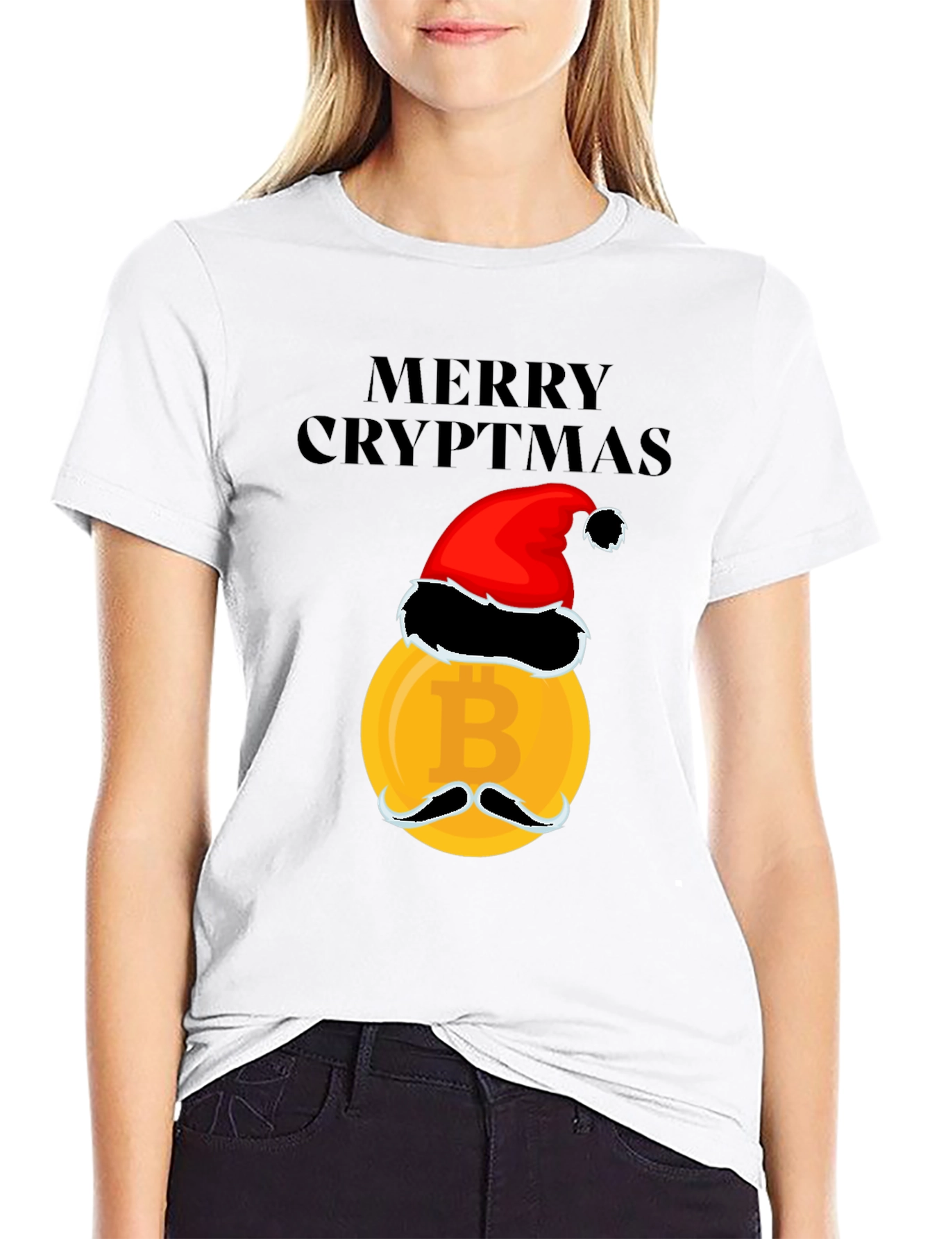 Merry Cryptmas Bitcoin Holiday Tee