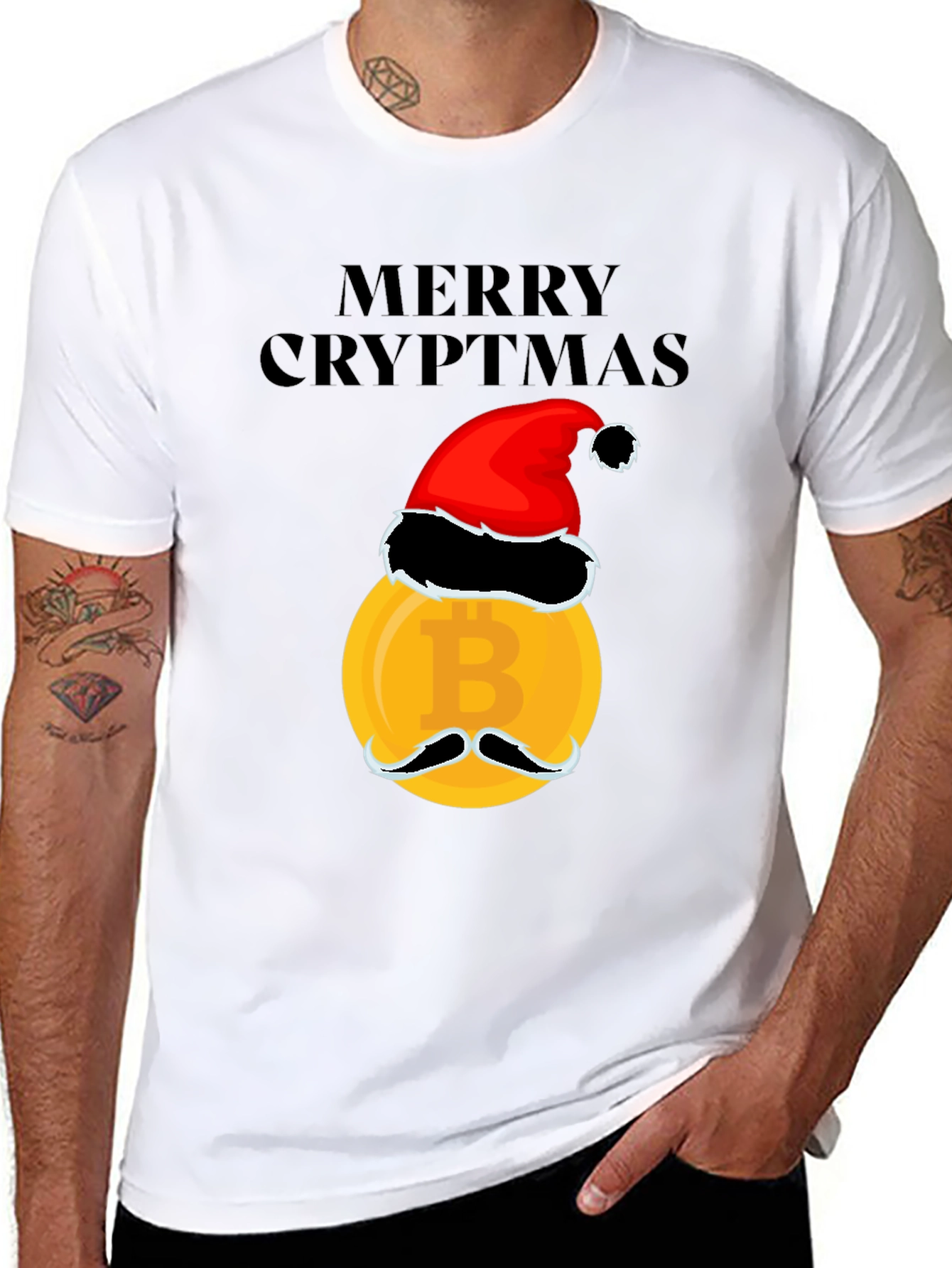 Merry Cryptmas Bitcoin Holiday Tee