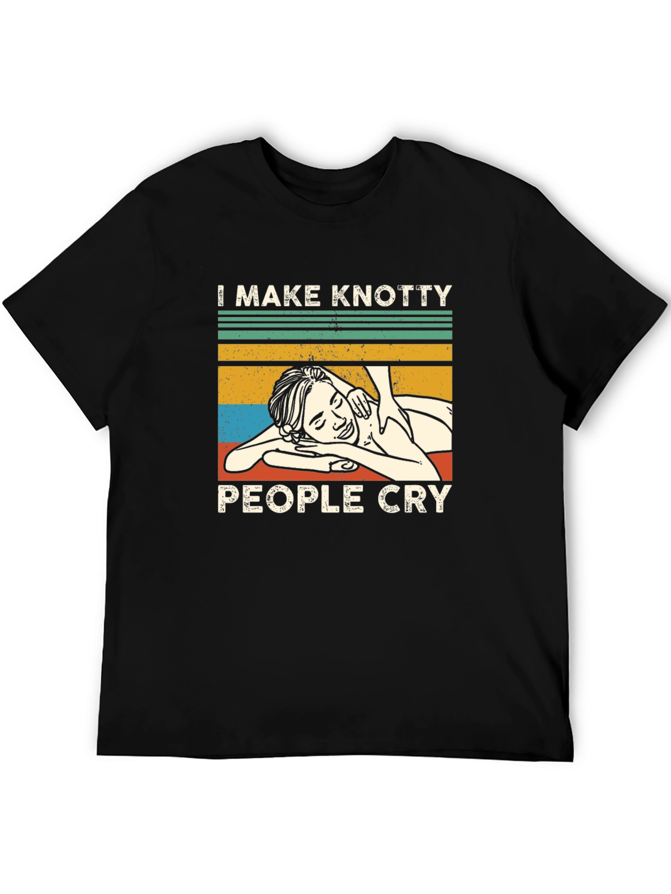 Knotty People Cry Massage T-Shirt