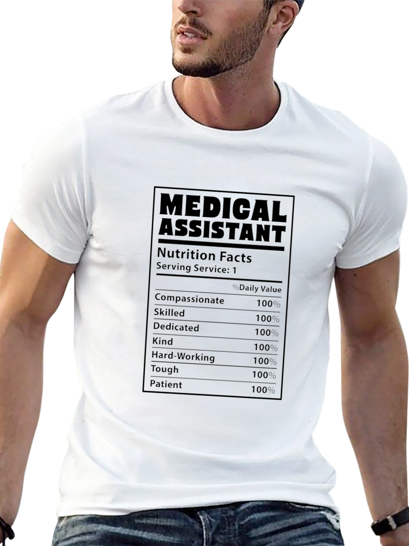 Medical Assistant Nutrition Facts T-Shirt