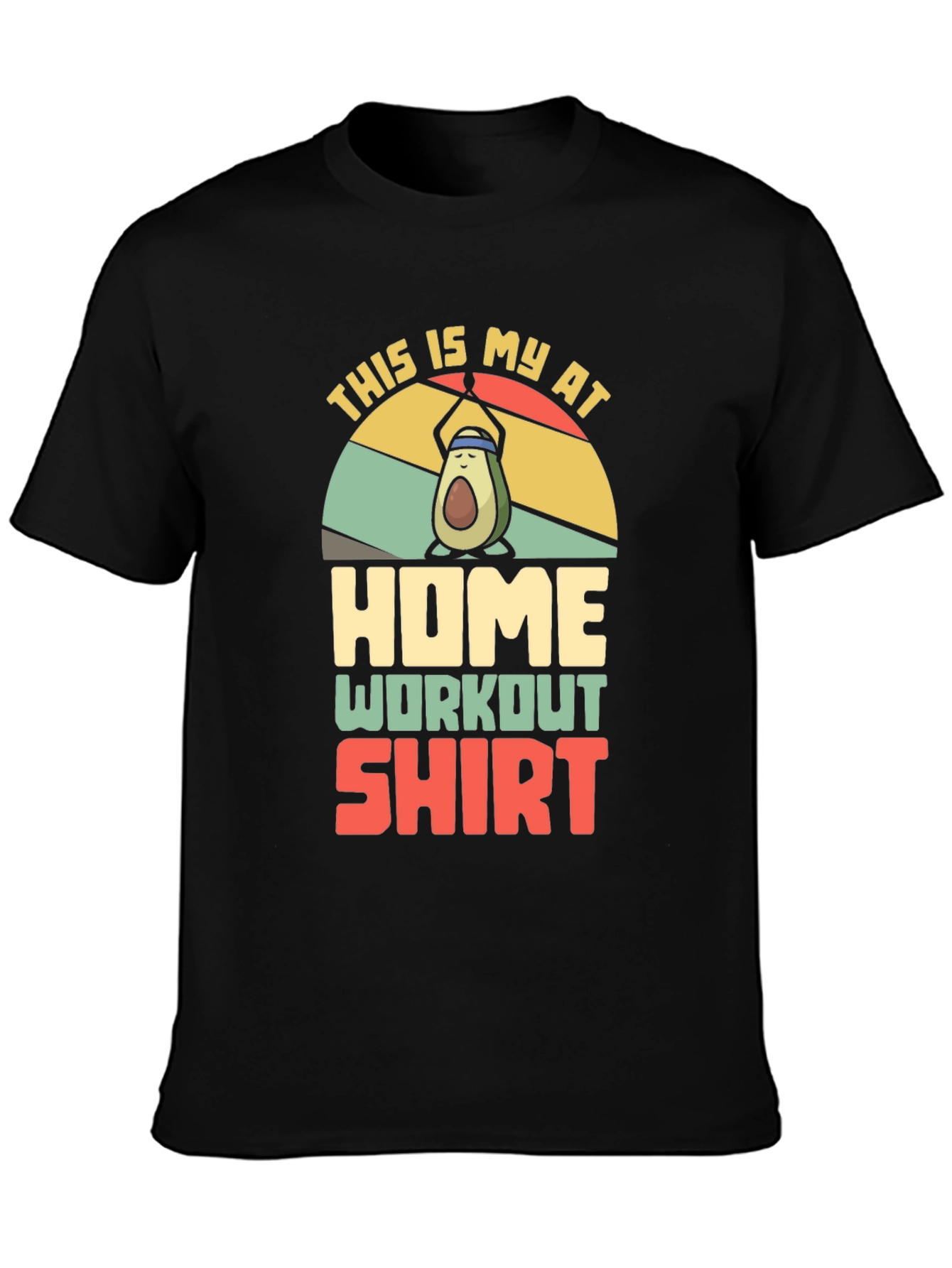 Funny Avocado Workout Shirt