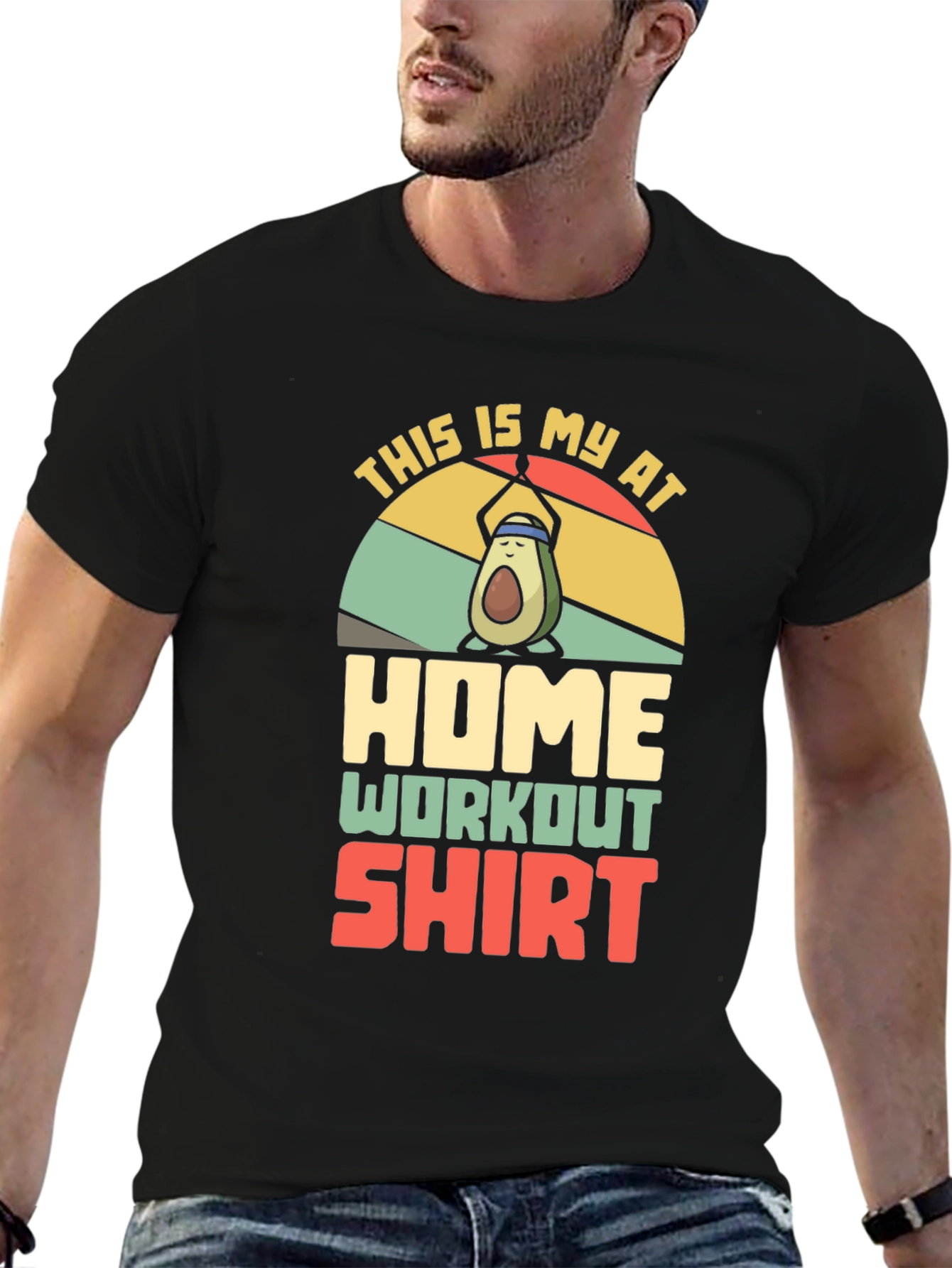 Funny Avocado Workout Shirt