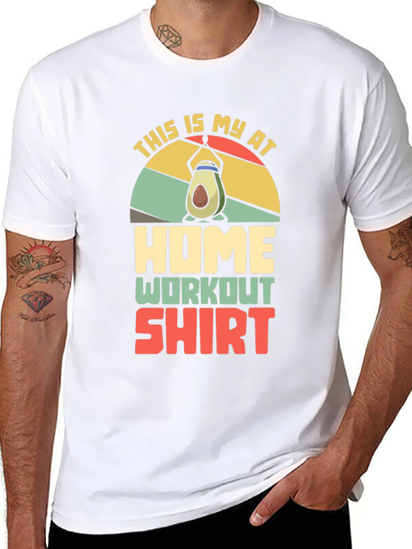 Funny Avocado Workout Shirt