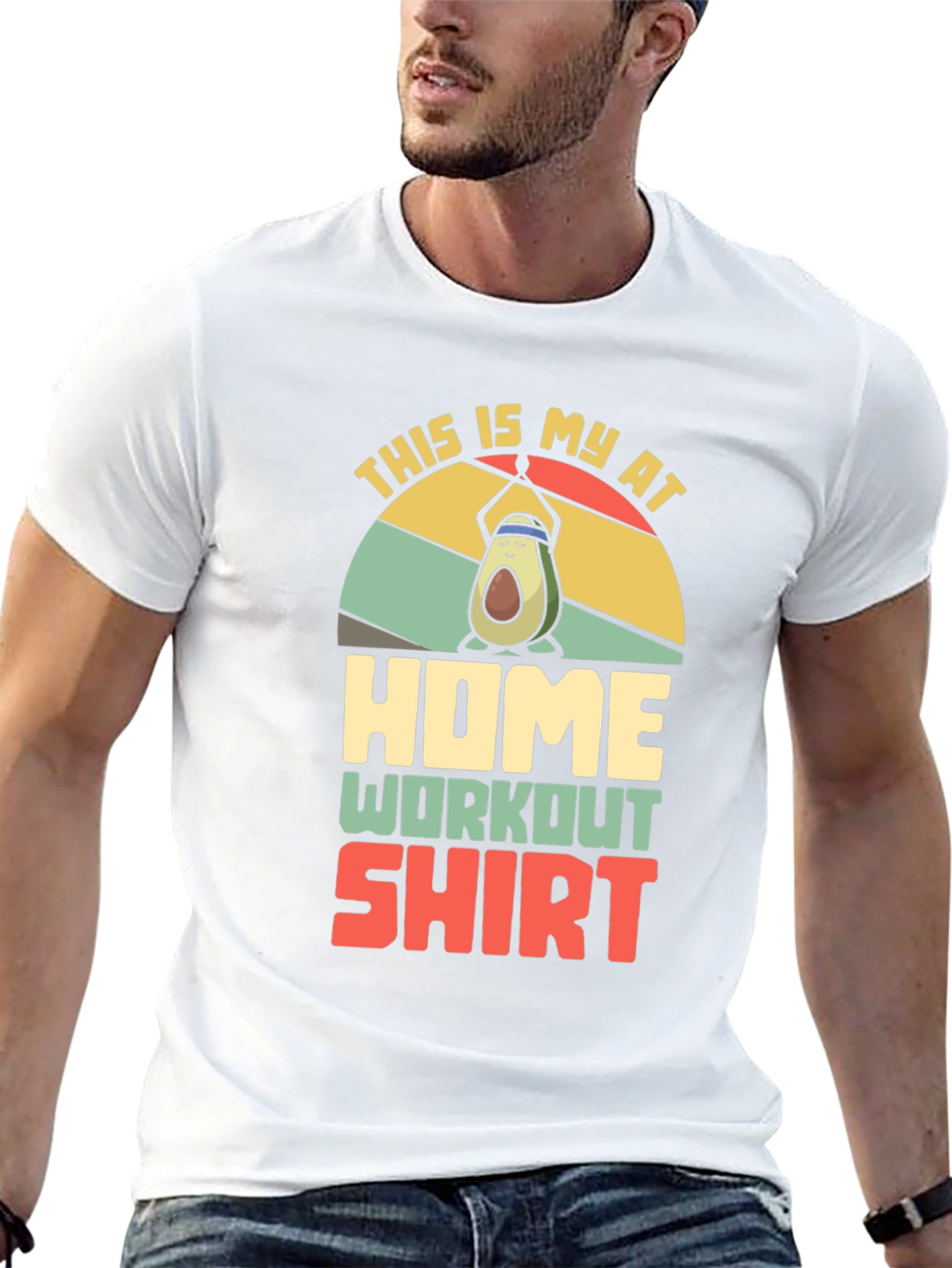 Funny Avocado Workout Shirt